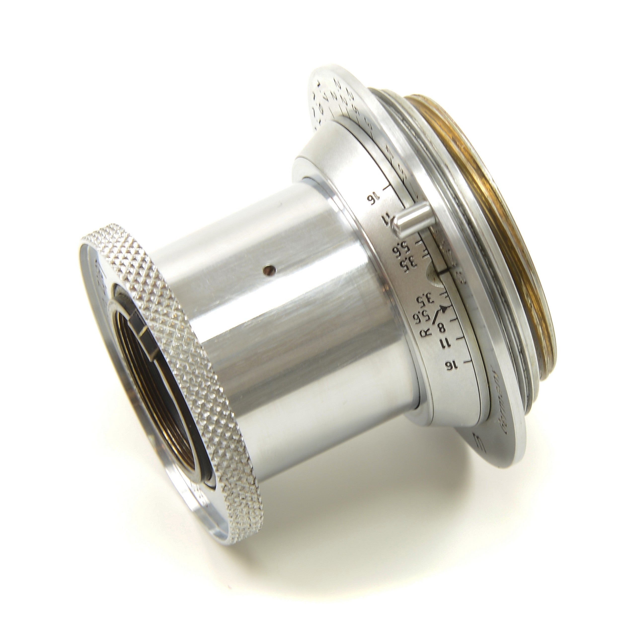 Leica IIIC Conversie IIIF + Leitz 50mm f3.5 Elmar + Doos Extreem Mooi Nummer!!!