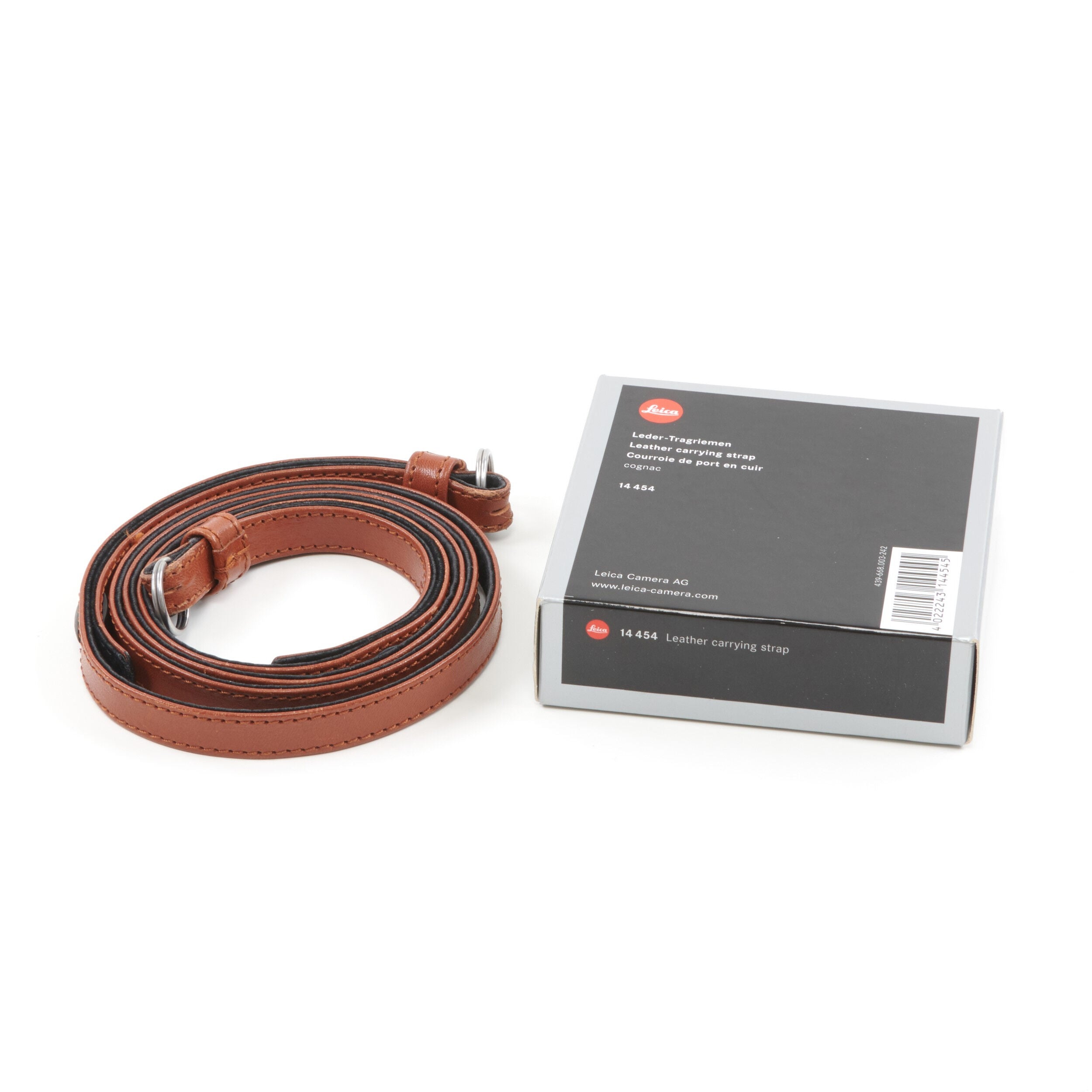Leica Leren Draagriem Cognac + Doos