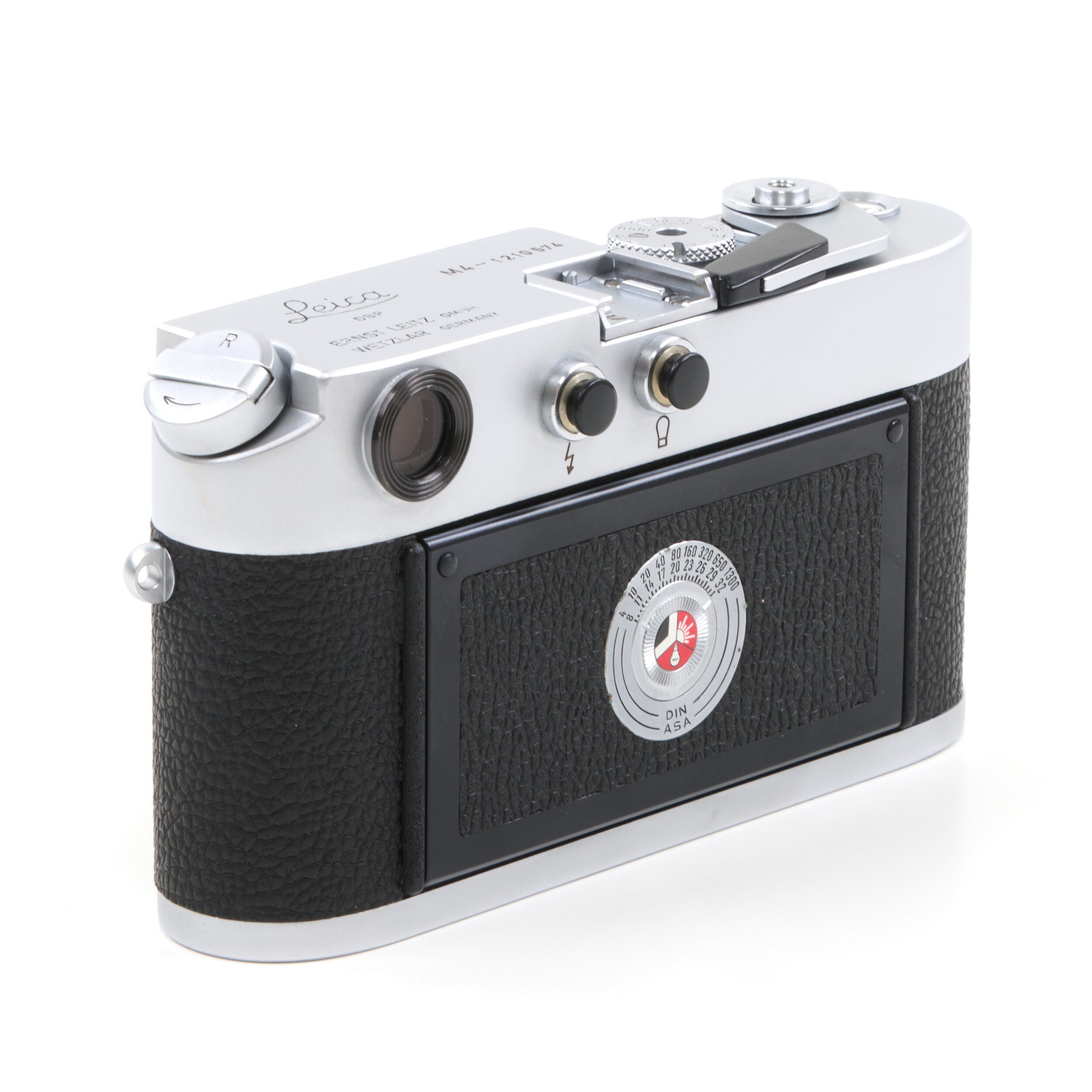 Leica M4 Chroom + Leitz 35mm f2.8 Summaron Set + Doos