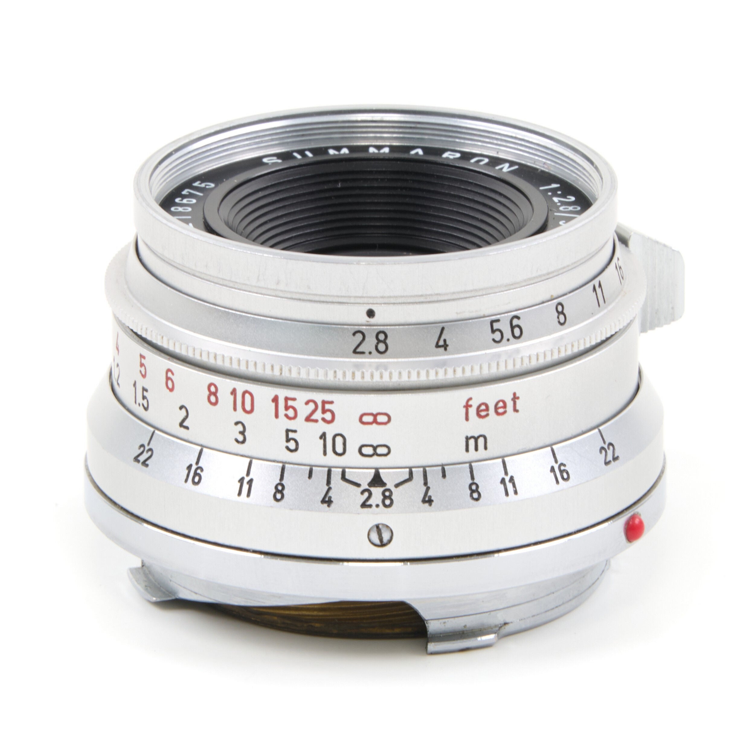 Leica M4 Chroom + Leitz 35mm f2.8 Summaron Set + Doos