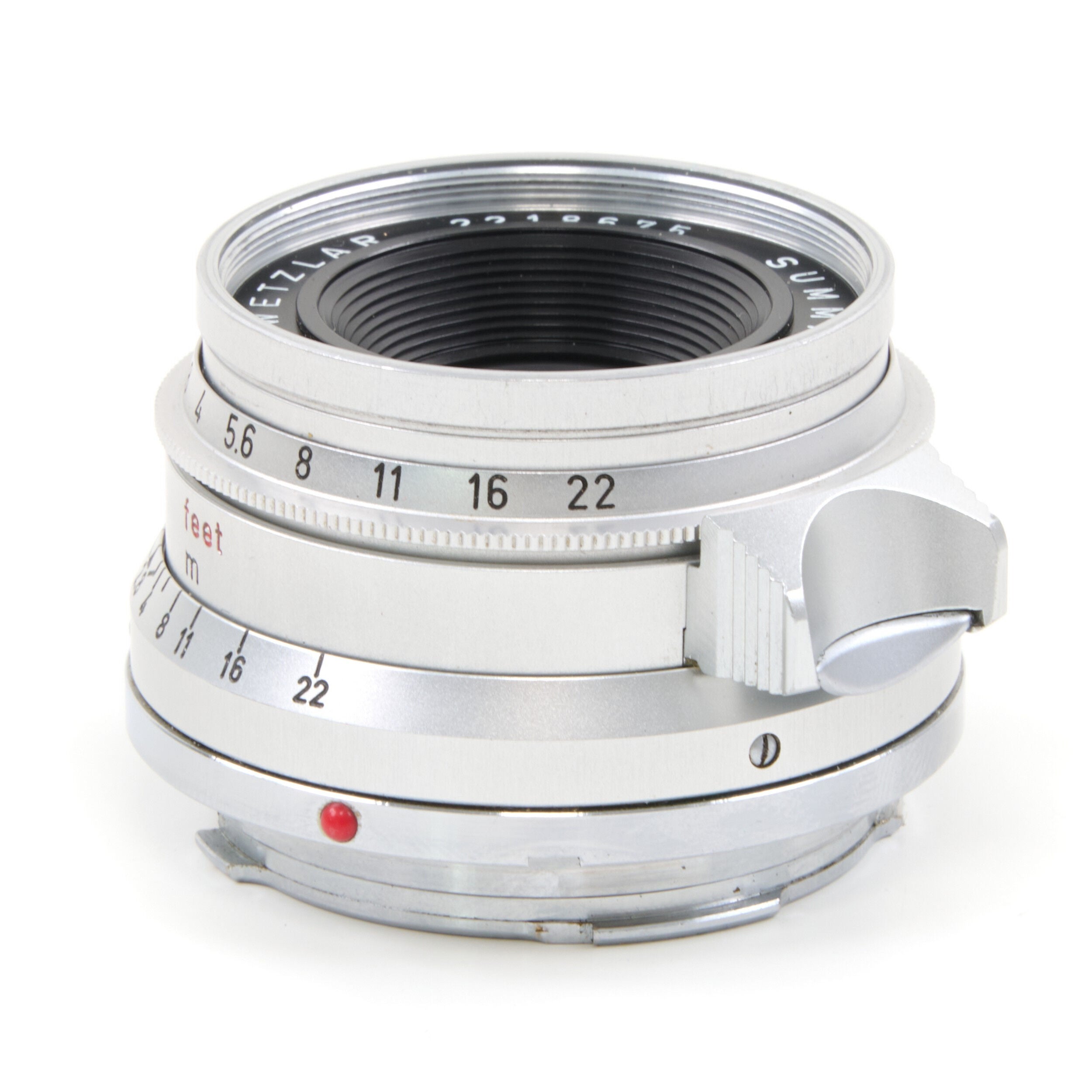 Leica M4 Chroom + Leitz 35mm f2.8 Summaron Set + Doos