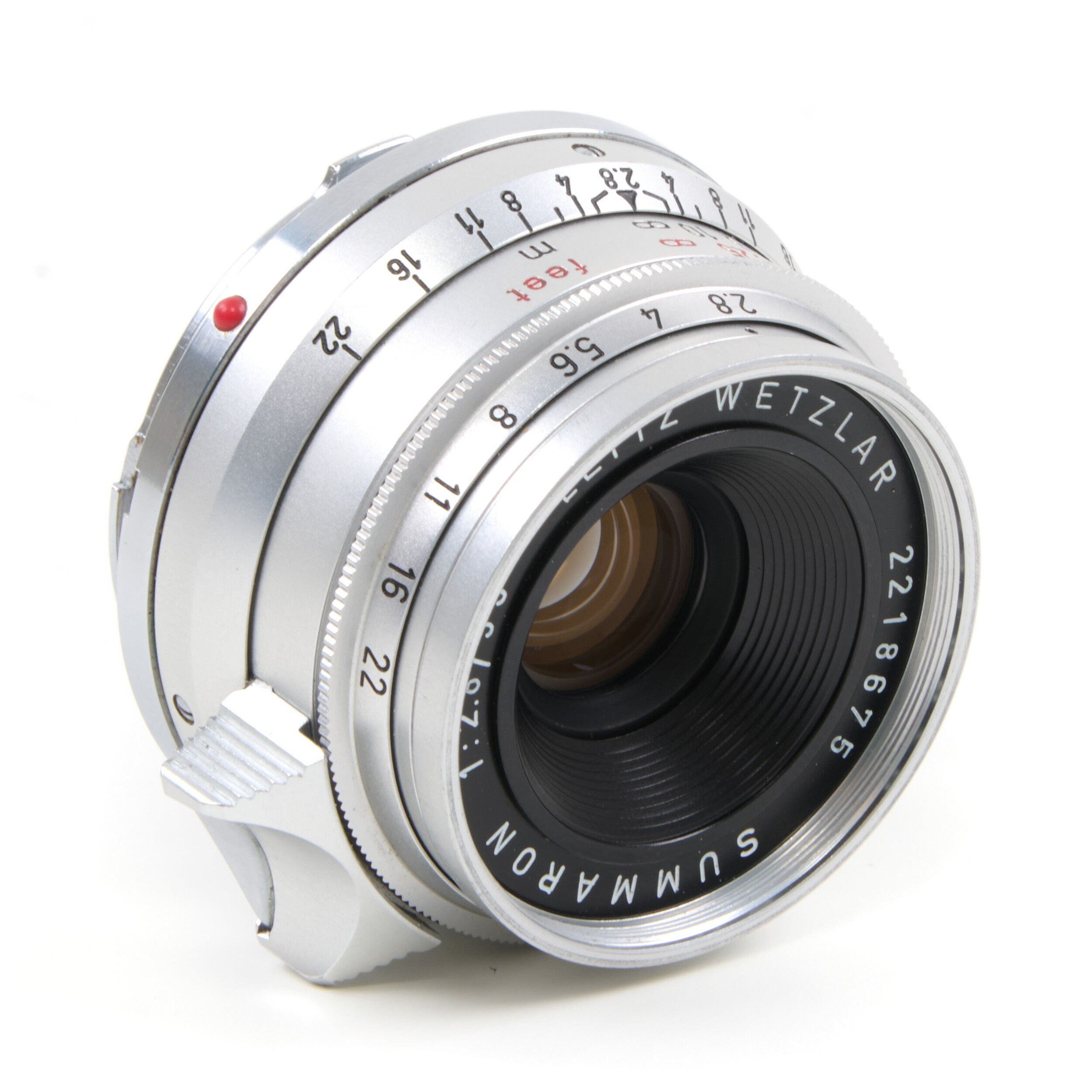 Leica M4 Chroom + Leitz 35mm f2.8 Summaron Set + Doos