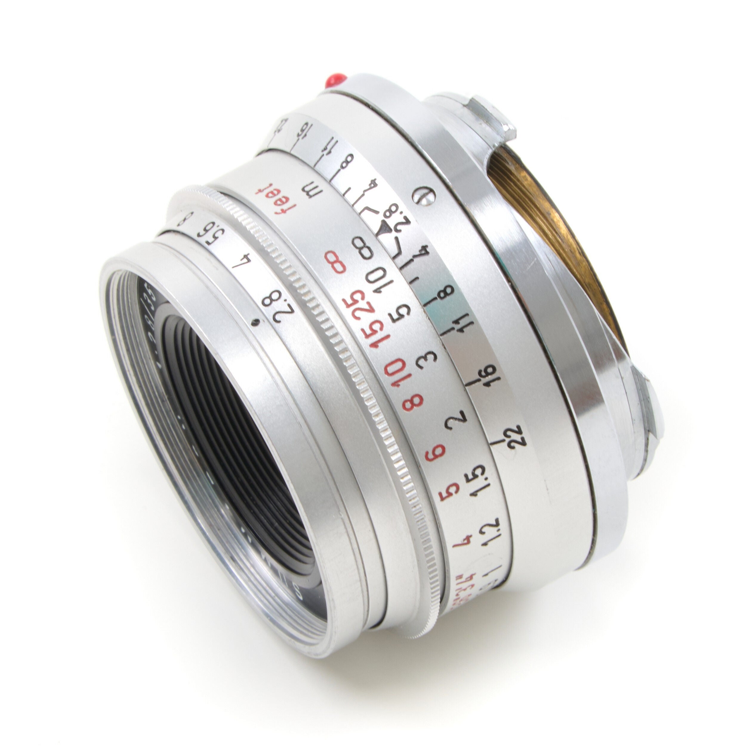 Leica M4 Chroom + Leitz 35mm f2.8 Summaron Set + Doos