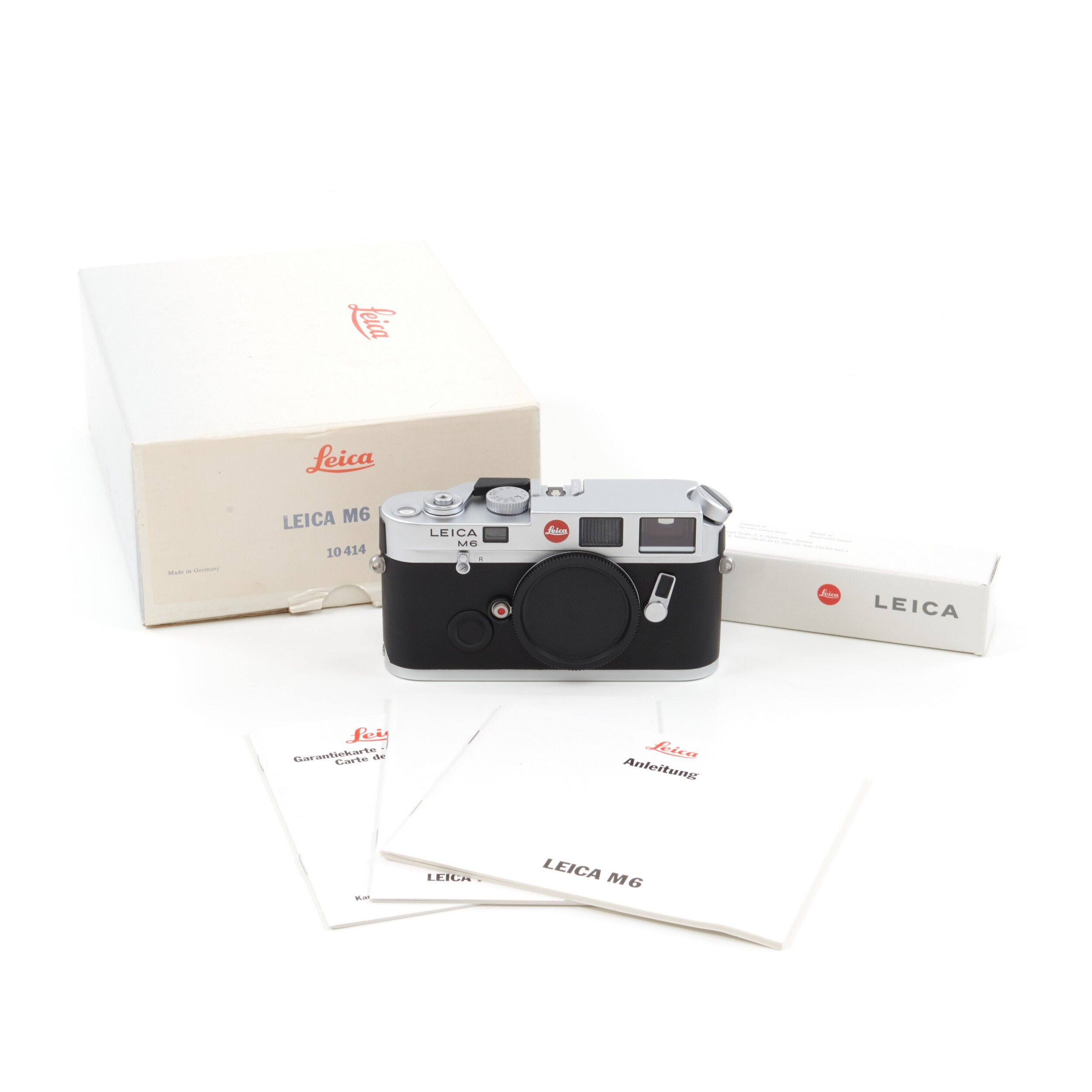 Leica M6 Traveller Body + Doos