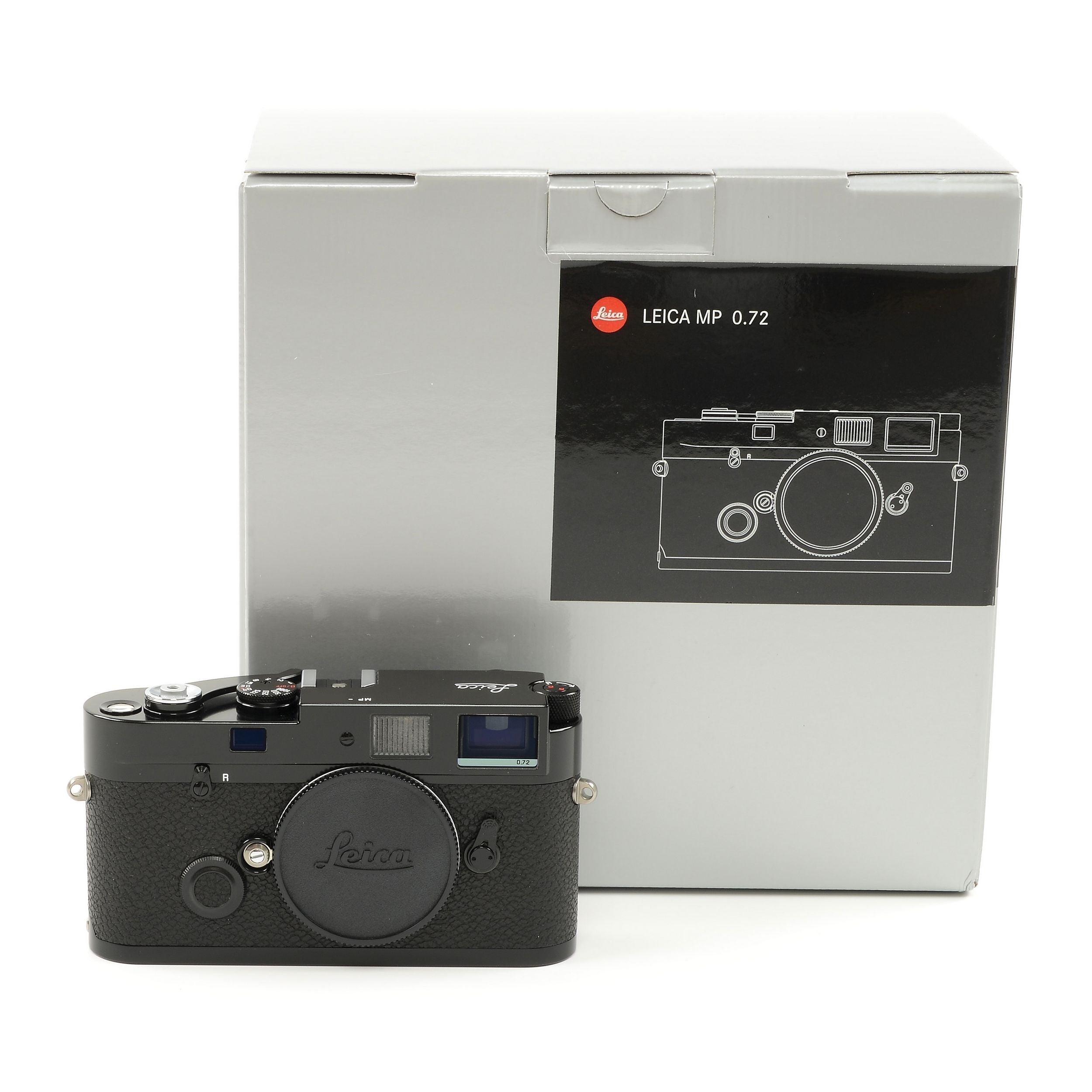 Leica MP 0.72 Black Paint + Doos