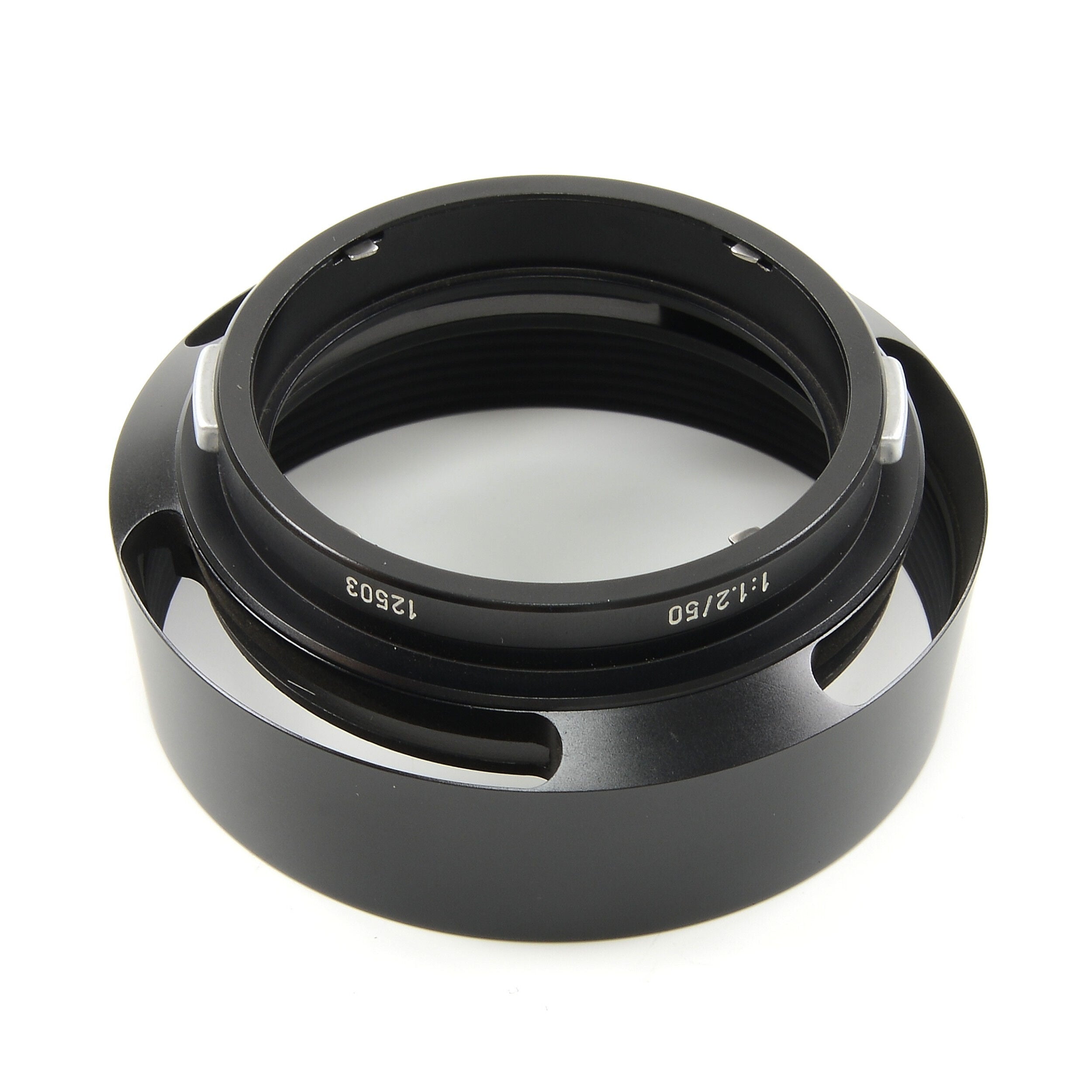 Leitz 12503 Zonnekap Met Doos Voor Noctilux 50mm f1.2 Zeer Zeldzaam