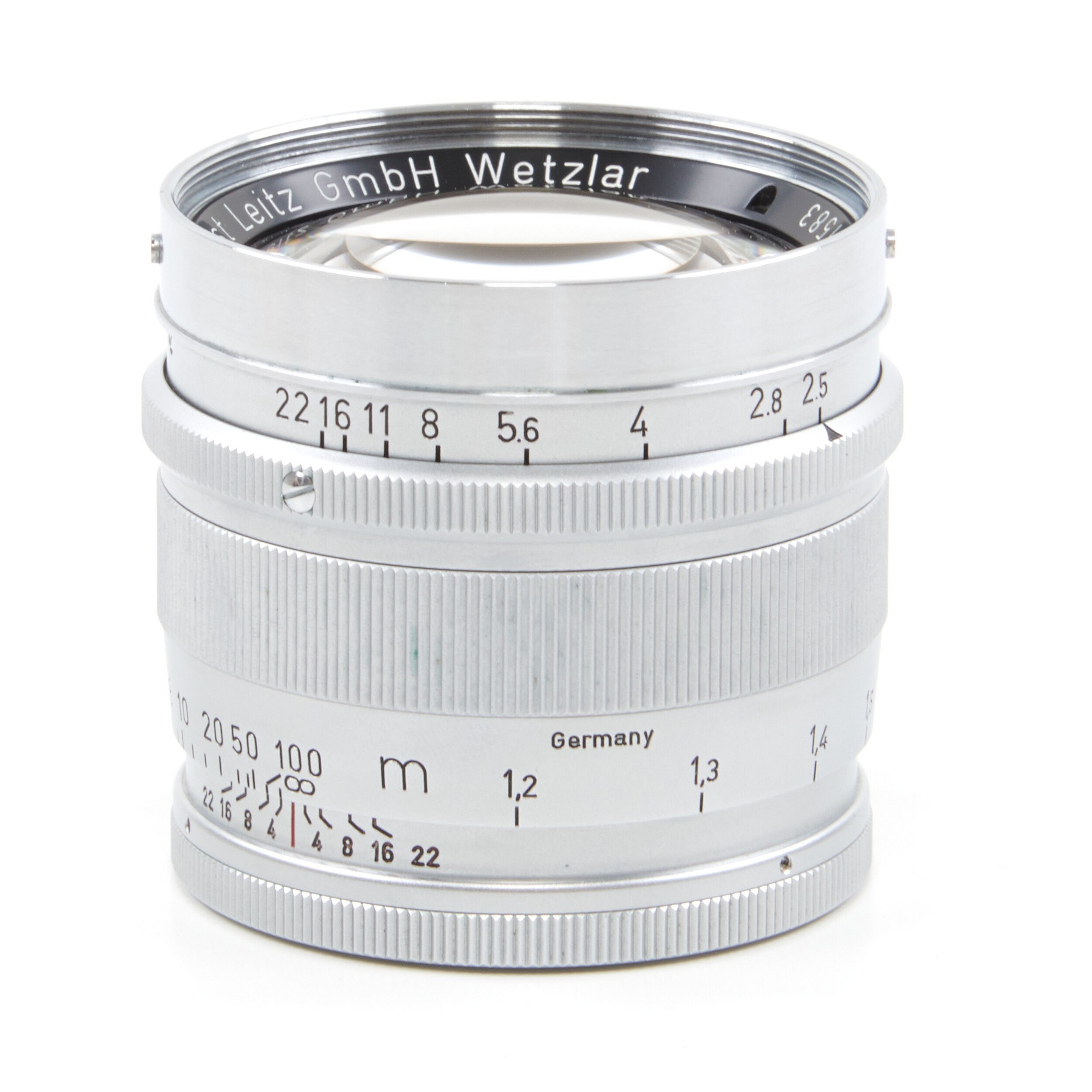 Leitz 125mm f2.5 Hektor Voor Visoflex + Doos