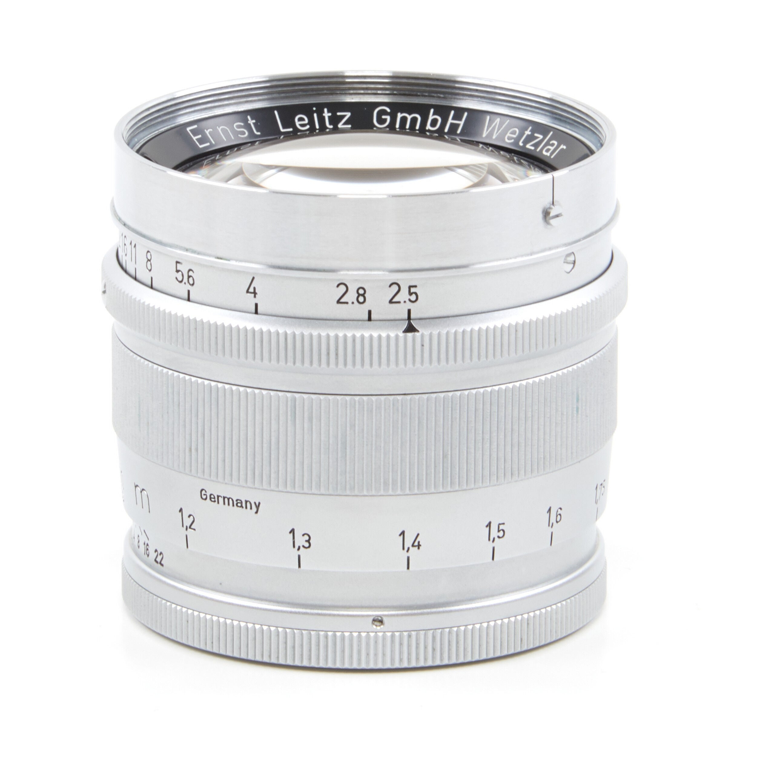 Leitz 125mm f2.5 Hektor Voor Visoflex + Doos