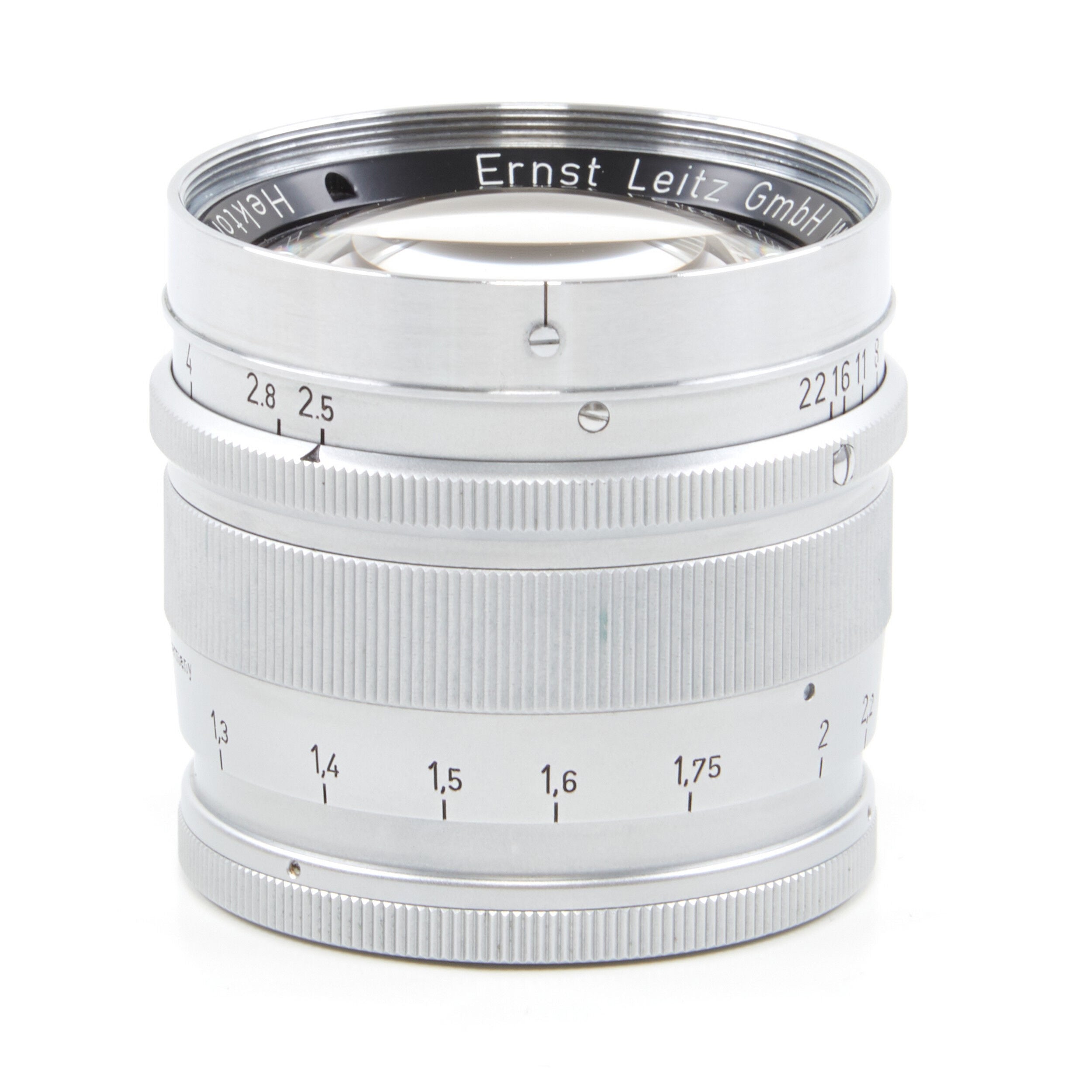 Leitz 125mm f2.5 Hektor Voor Visoflex + Doos