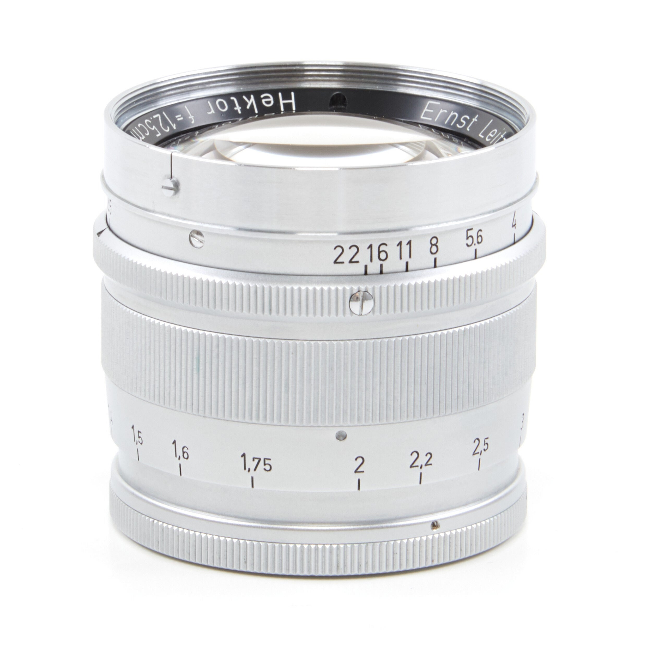 Leitz 125mm f2.5 Hektor Voor Visoflex + Doos