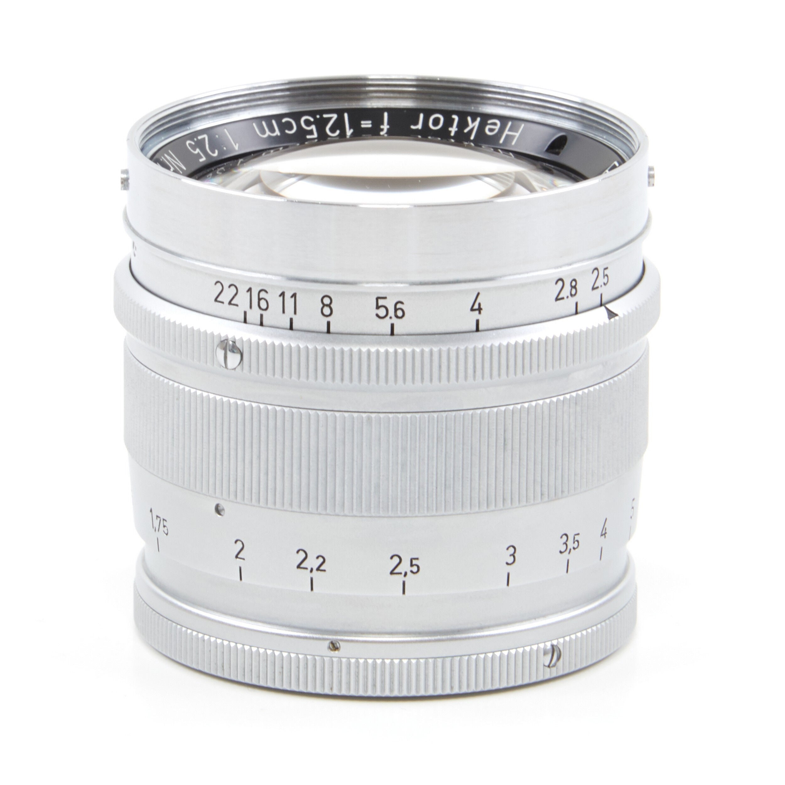 Leitz 125mm f2.5 Hektor Voor Visoflex + Doos