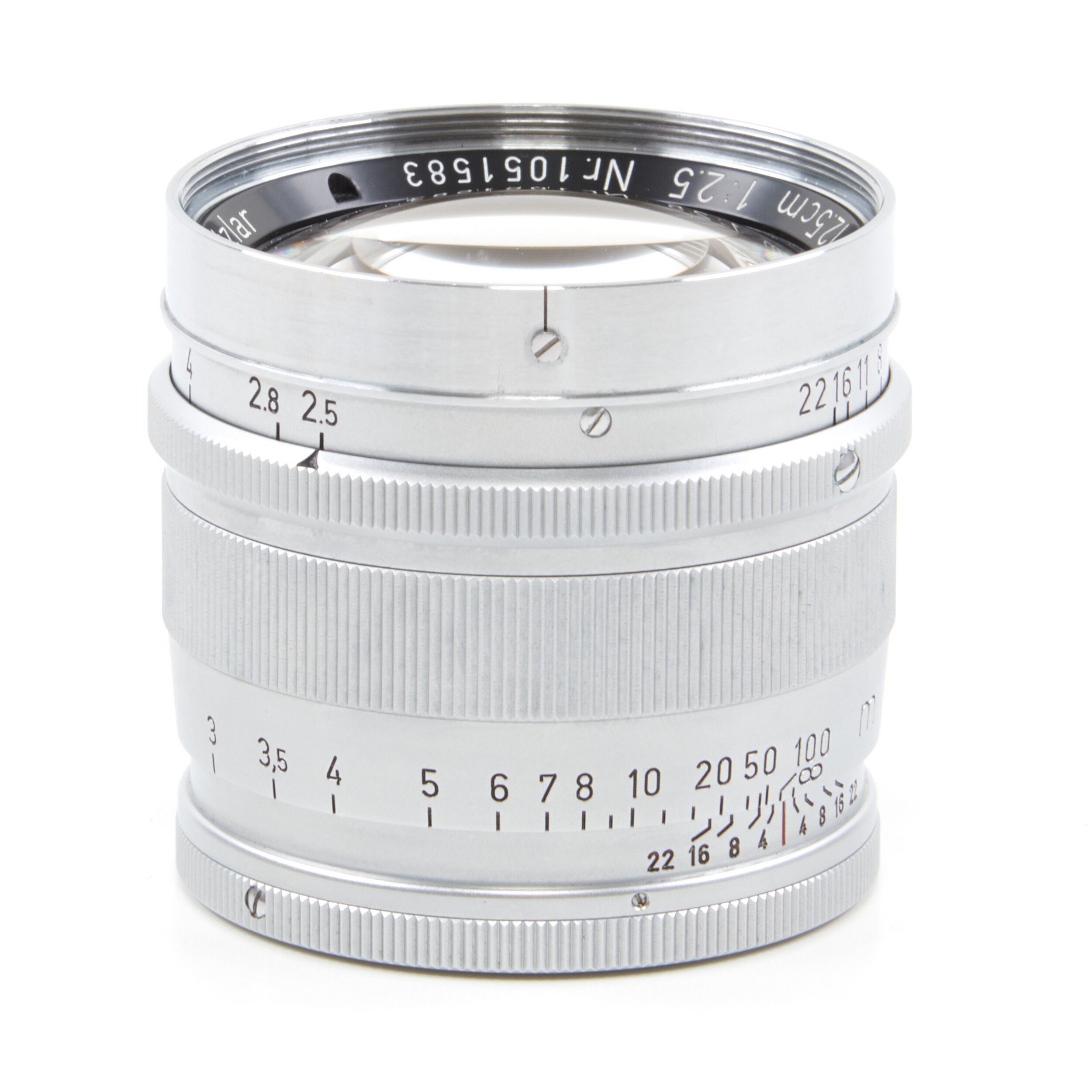 Leitz 125mm f2.5 Hektor Voor Visoflex + Doos