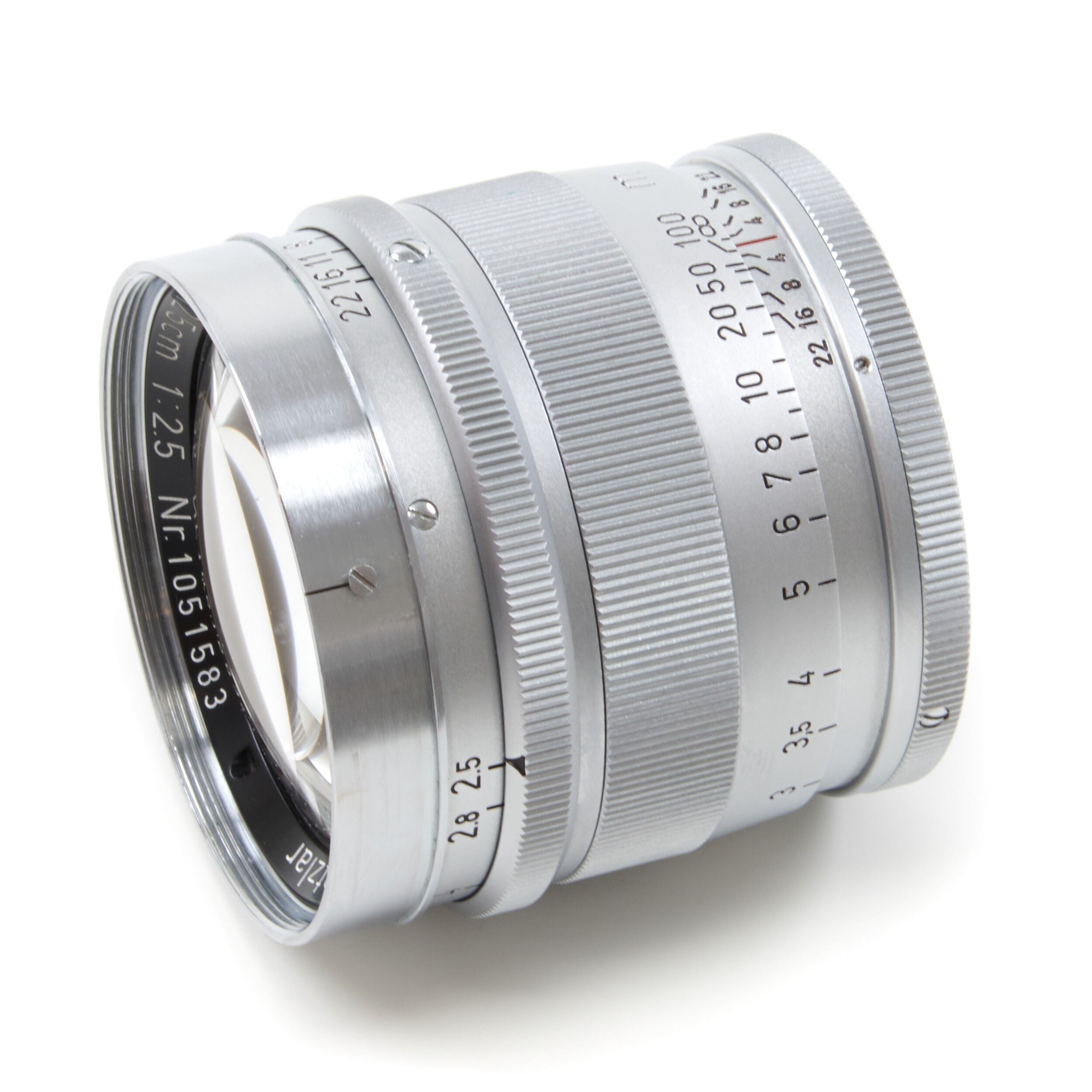Leitz 125mm f2.5 Hektor Voor Visoflex + Doos