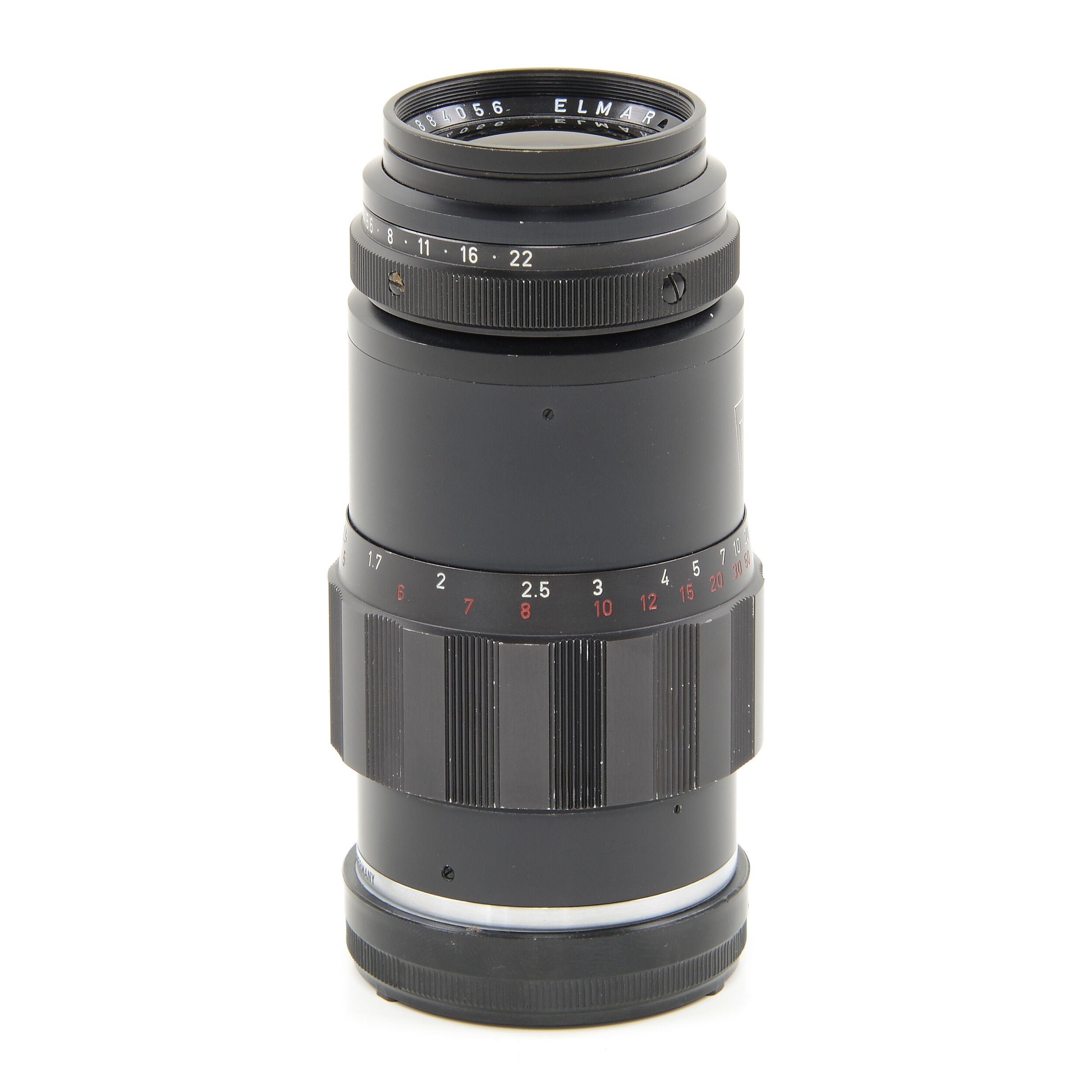 Leitz 135mm f4 Elmar In Tele-Elmar Behuizing Pre-serie Zeldzaam