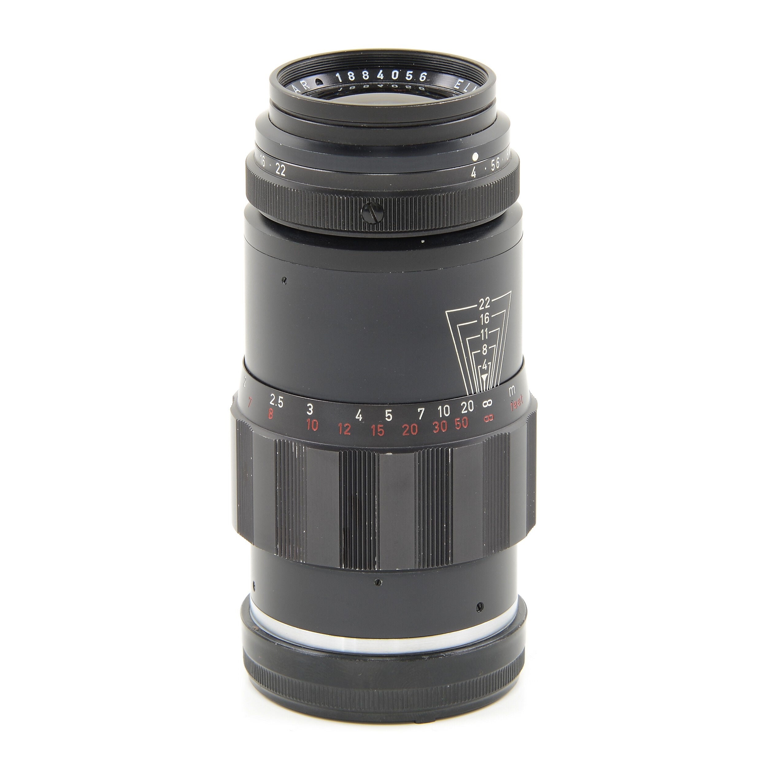 Leitz 135mm f4 Elmar In Tele-Elmar Behuizing Pre-serie Zeldzaam