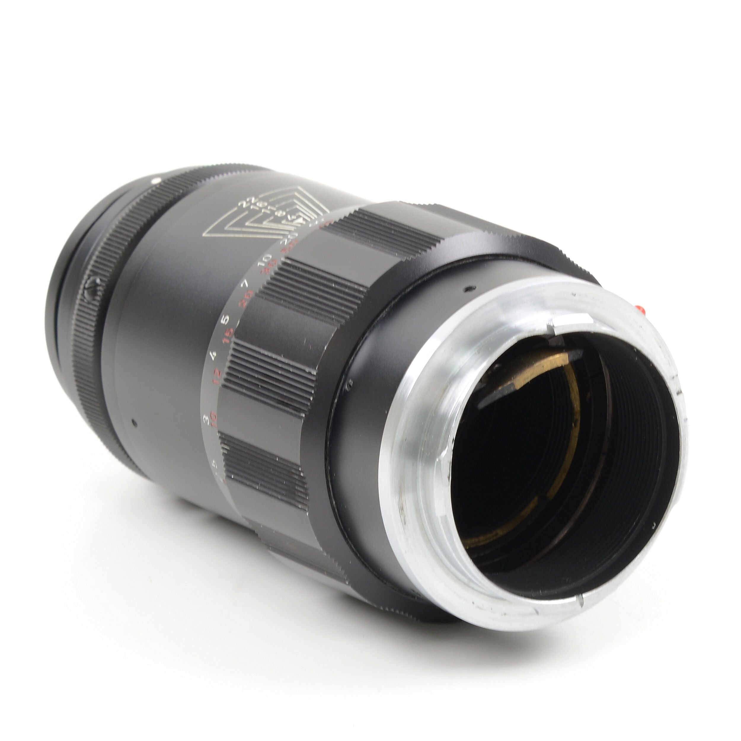 Leitz 135mm f4 Elmar In Tele-Elmar Behuizing Pre-serie Zeldzaam