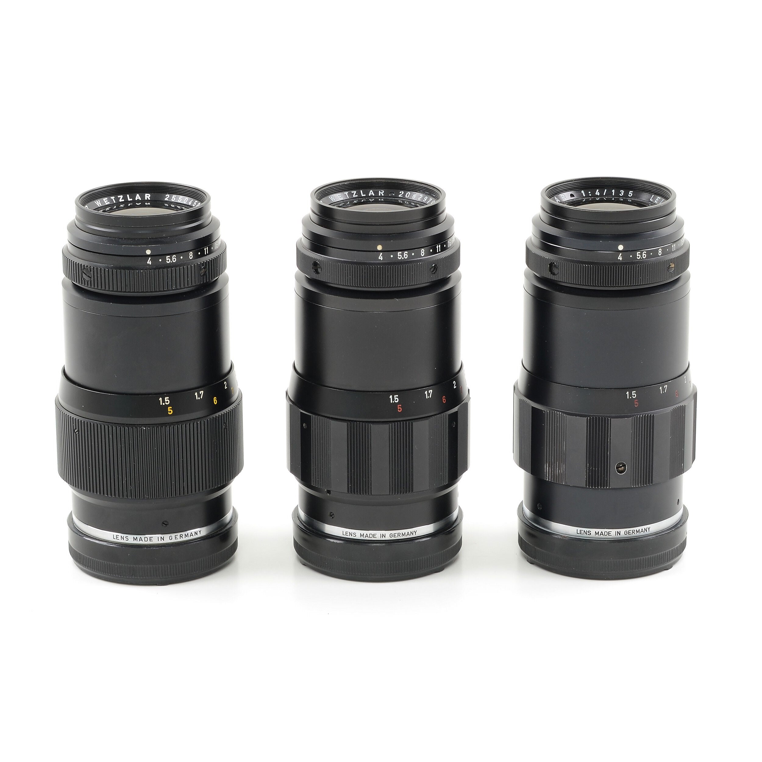 Leitz 135mm f4 Elmar In Tele-Elmar Behuizing Pre-serie Zeldzaam