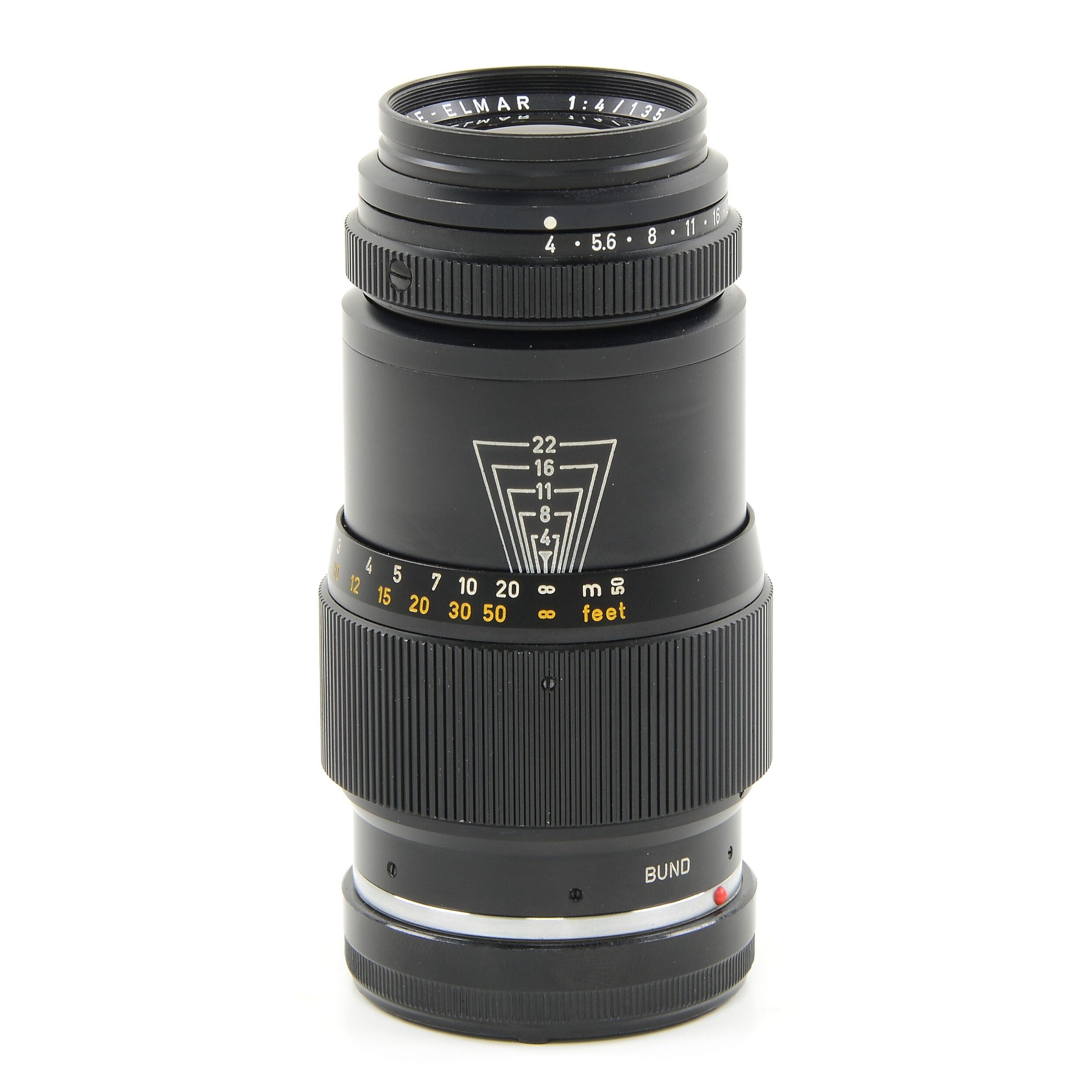 Leitz 135mm f4 Tele-Elmar BUND Zeldzaam