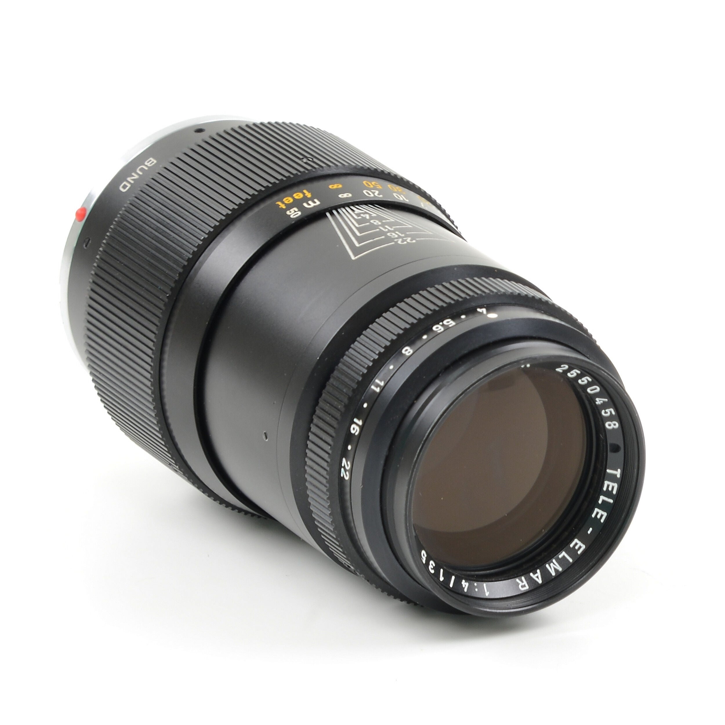 Leitz 135mm f4 Tele-Elmar BUND Zeldzaam