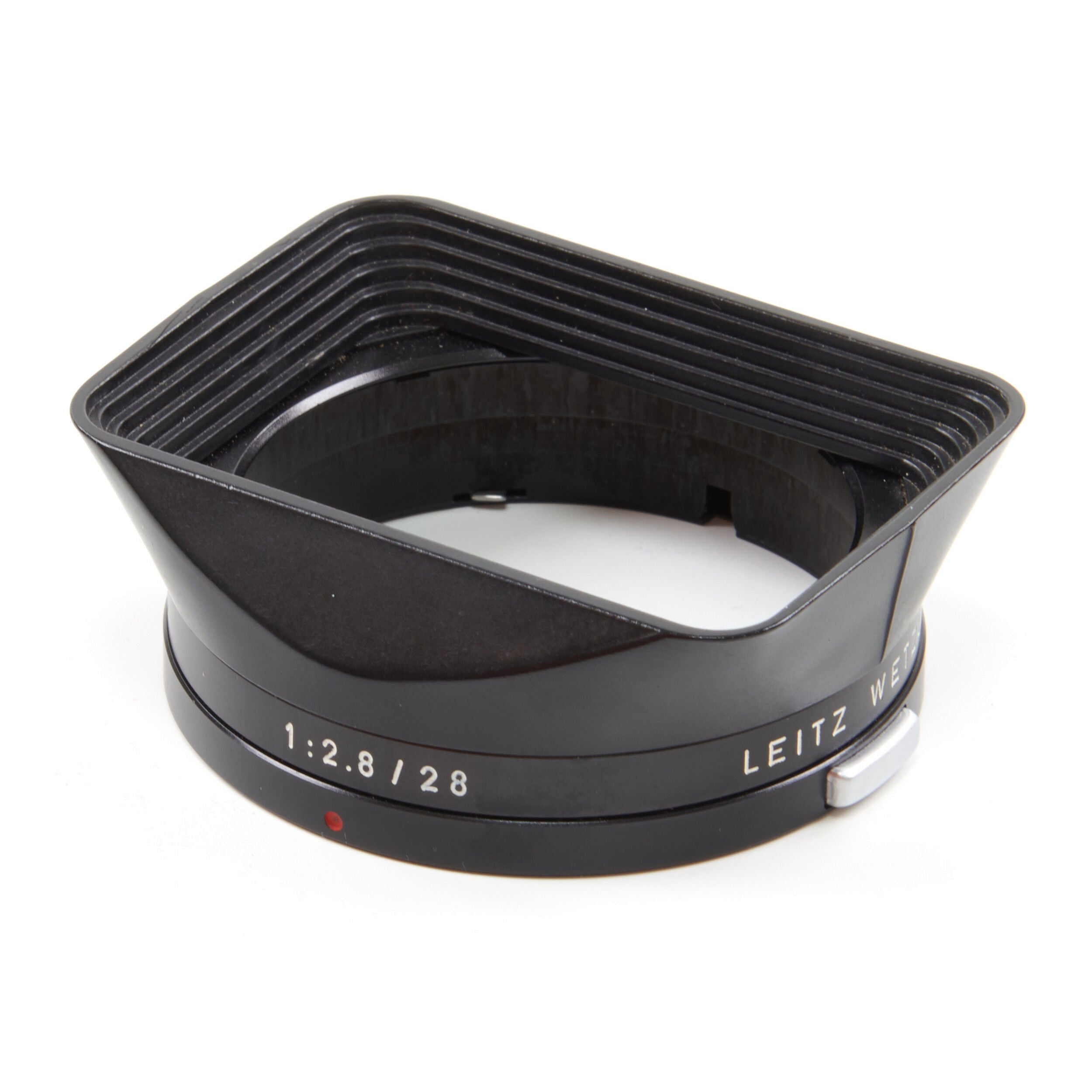 Leitz 28mm f2.8 Elmarit 9 Element Black Paint Stopper Canada + Zonnekap