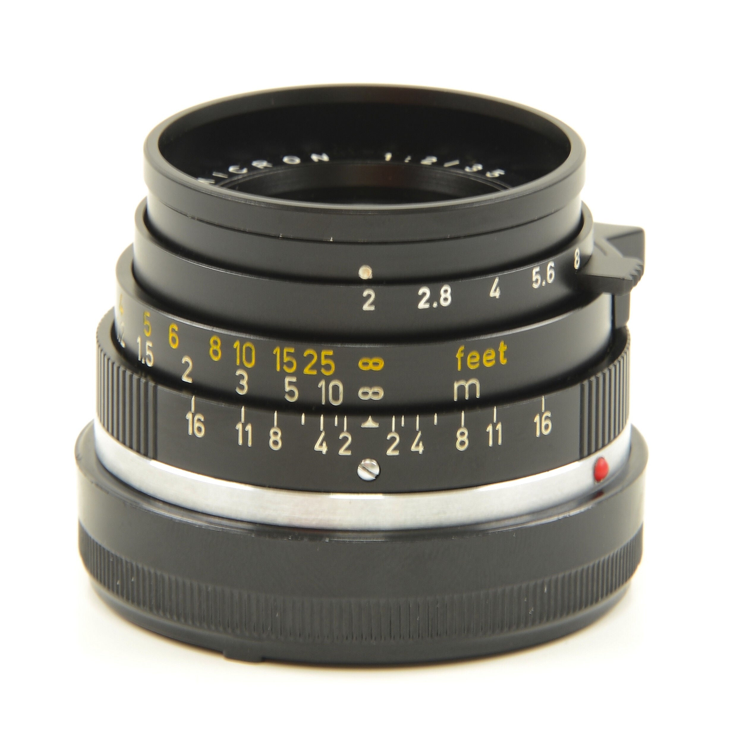 Leitz 35mm f2 Summicron 3e Versie Zonder Filterdraad