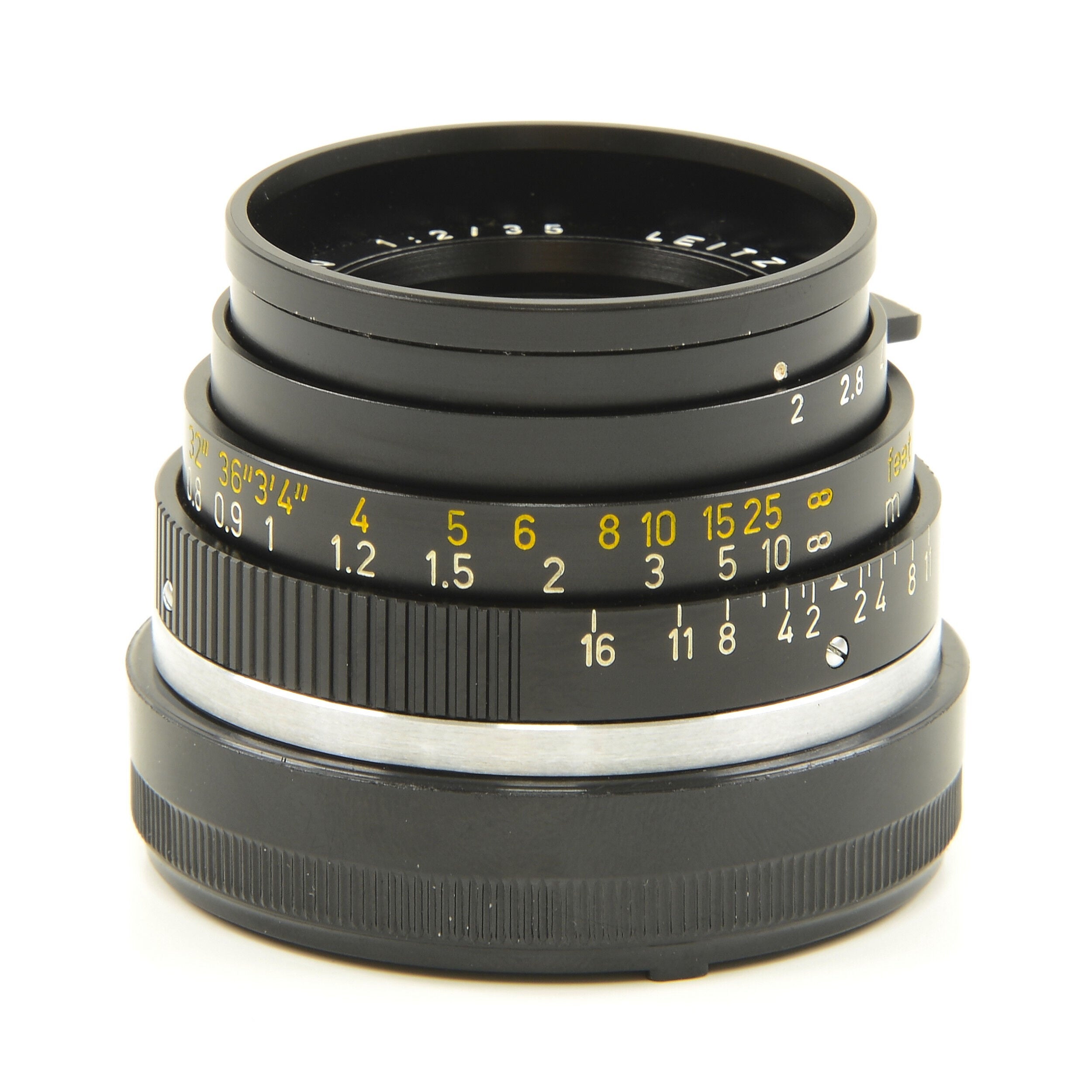 Leitz 35mm f2 Summicron 3e Versie Zonder Filterdraad