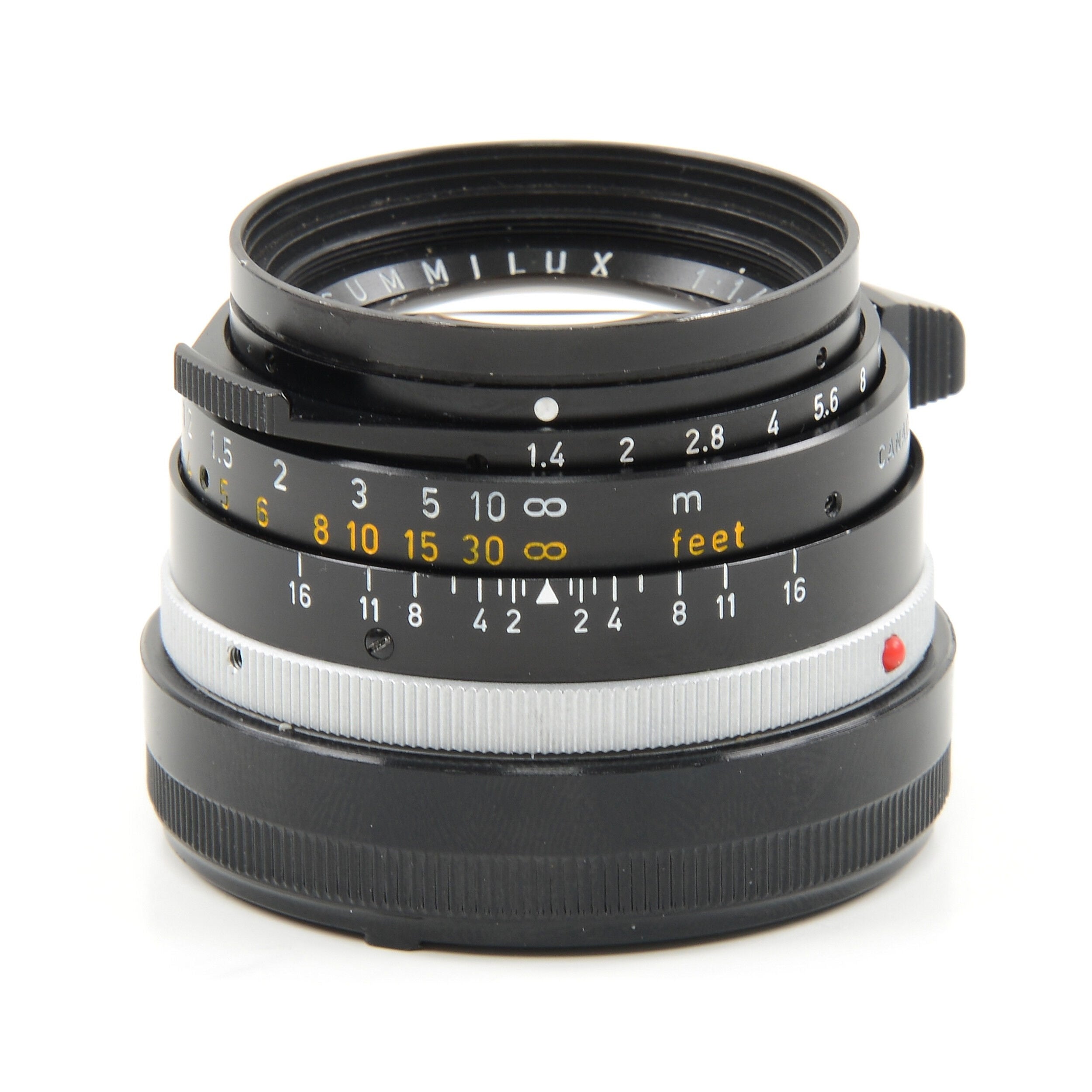 Leitz 35mm f1.4 Summilux Black Paint Stopper + Doos