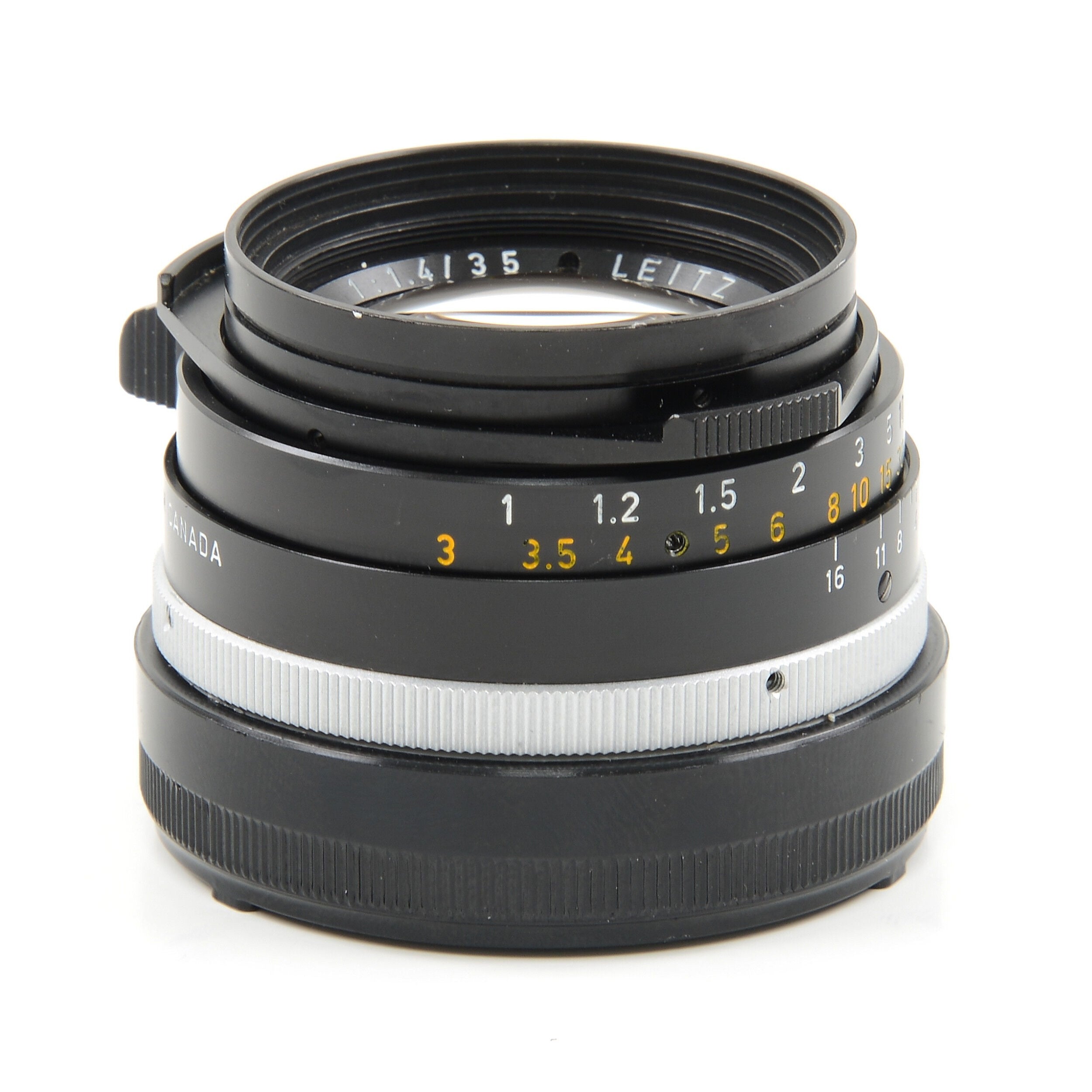 Leitz 35mm f1.4 Summilux Black Paint Stopper + Doos