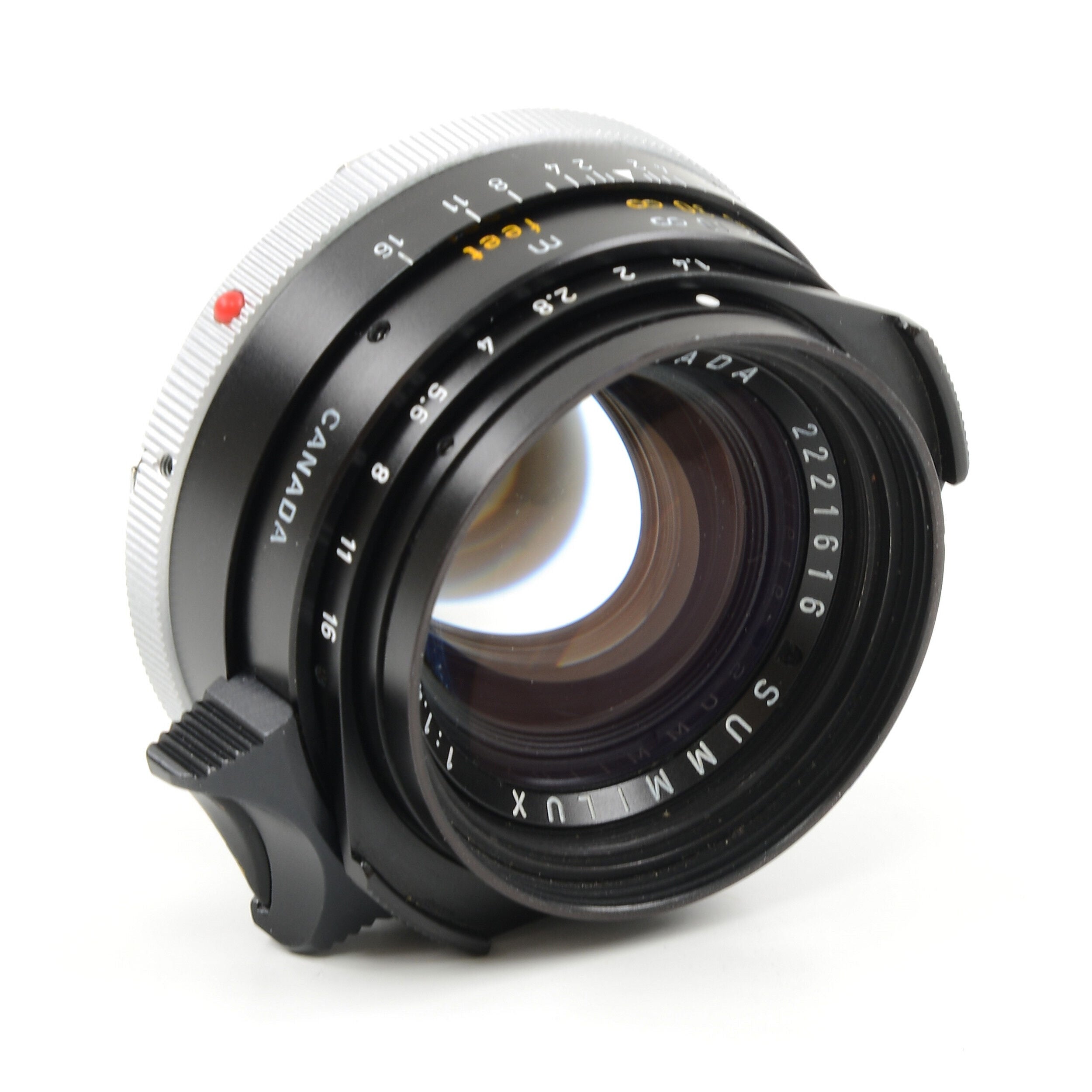 Leitz 35mm f1.4 Summilux Black Paint Stopper + Doos