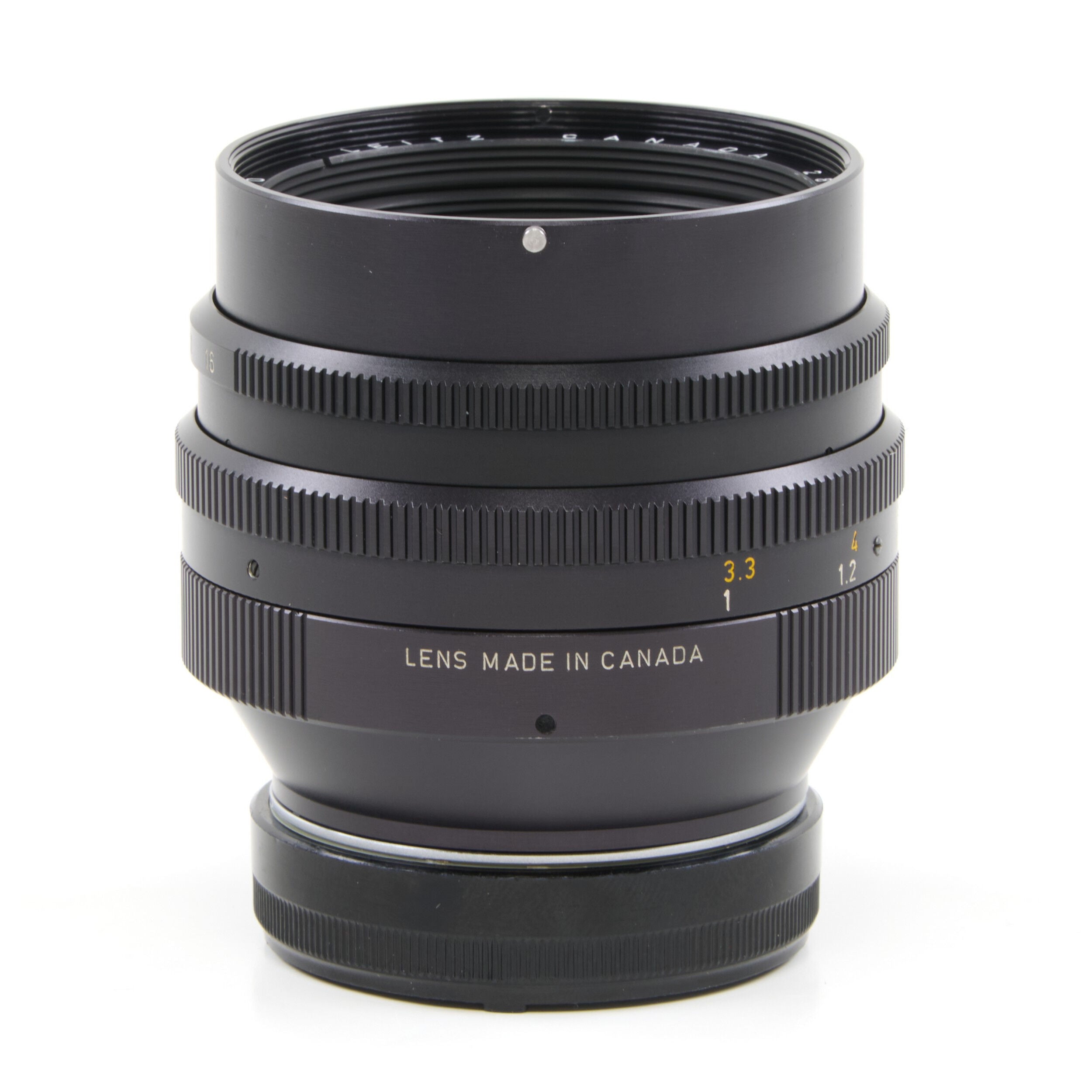 Leitz 50mm f1 Noctilux E58 + 12519 Zonnekap 2e Batch + Doos