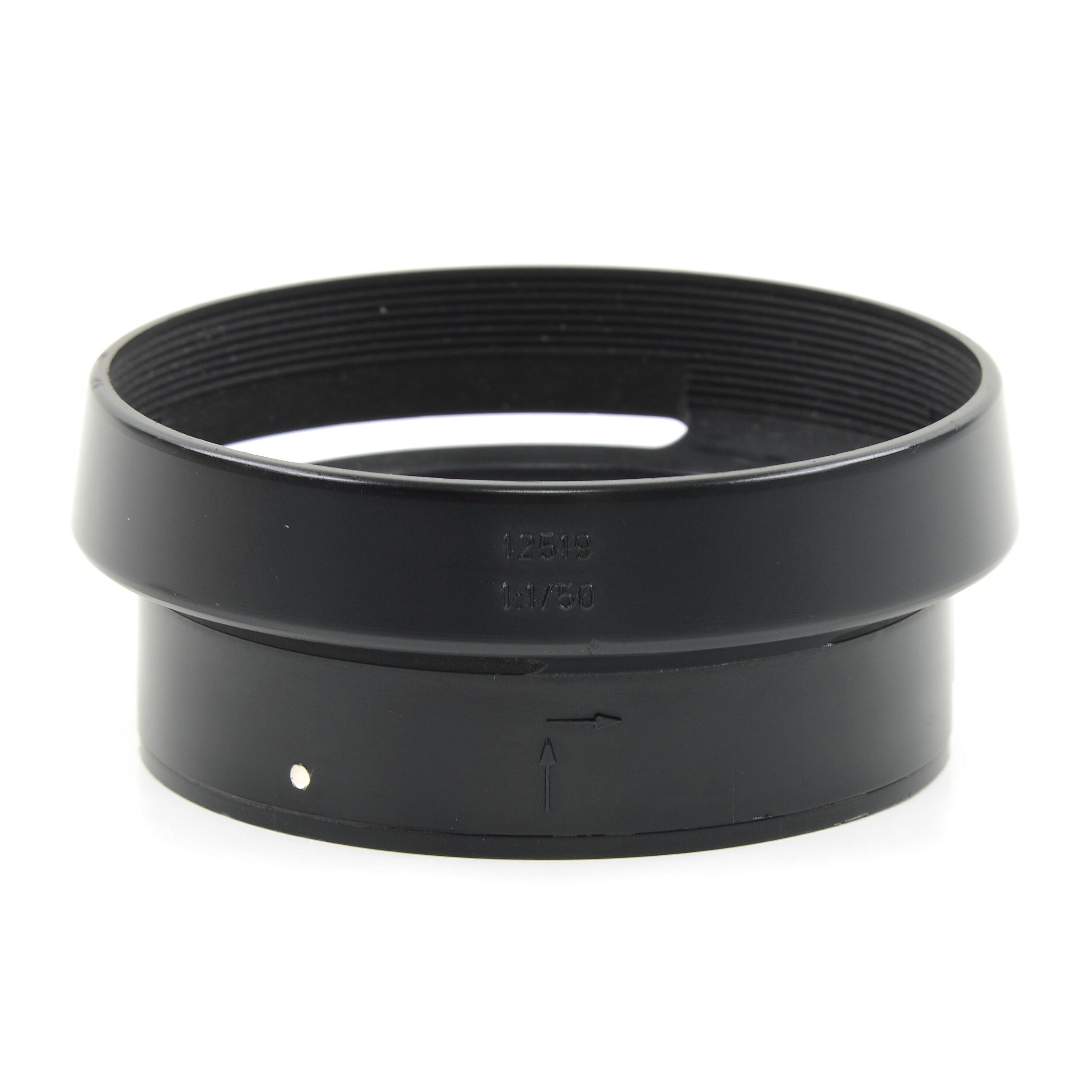 Leitz 50mm f1 Noctilux E58 + 12519 Zonnekap 2e Batch + Doos