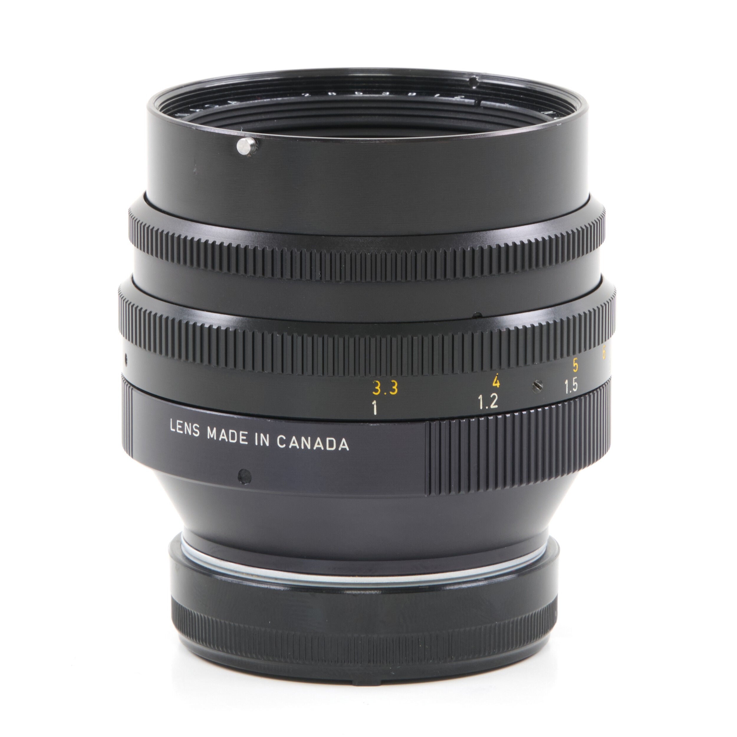 Leitz 50mm f1 Noctilux E58 + 12519 Zonnekap 2e Batch + Doos