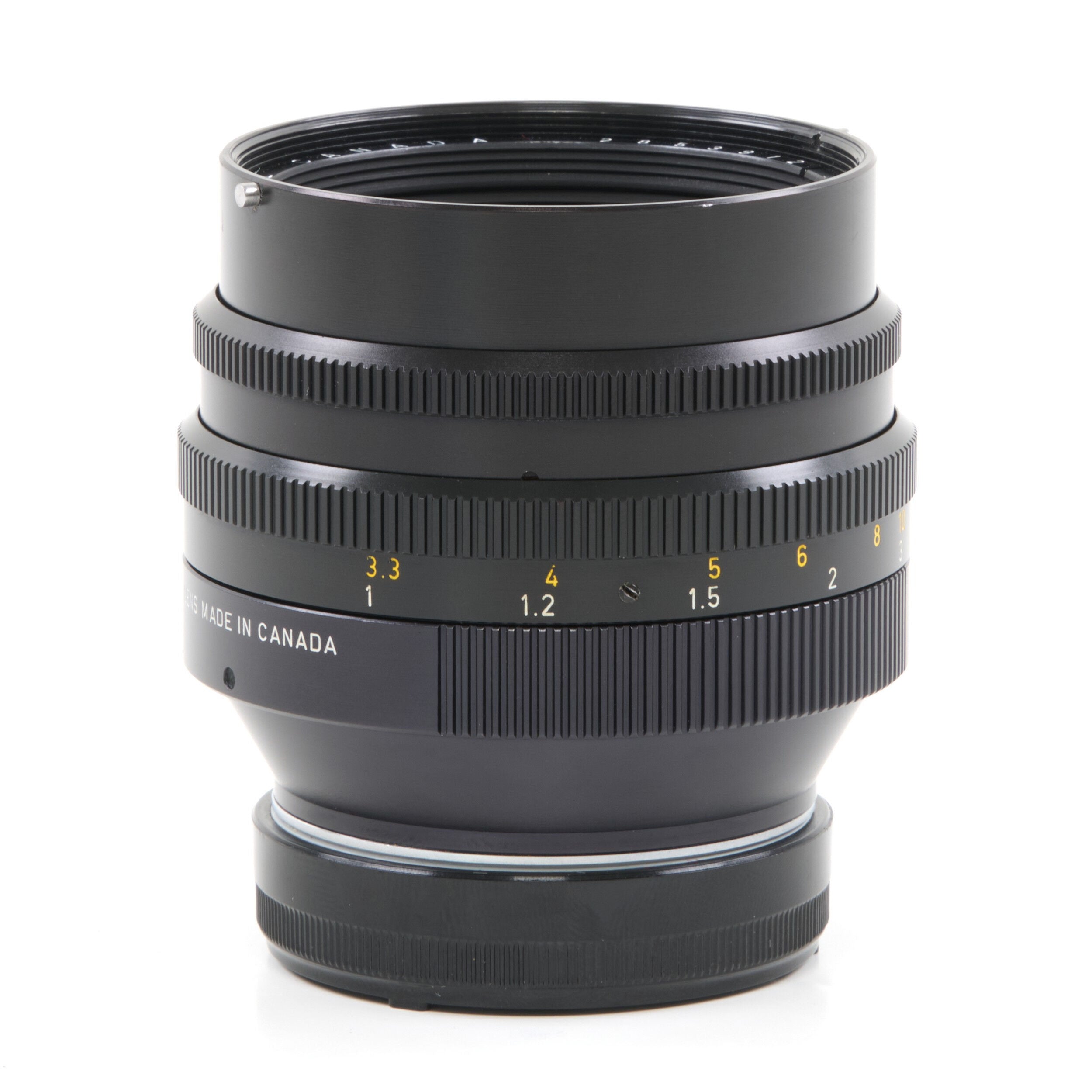 Leitz 50mm f1 Noctilux E58 + 12519 Zonnekap 2e Batch + Doos