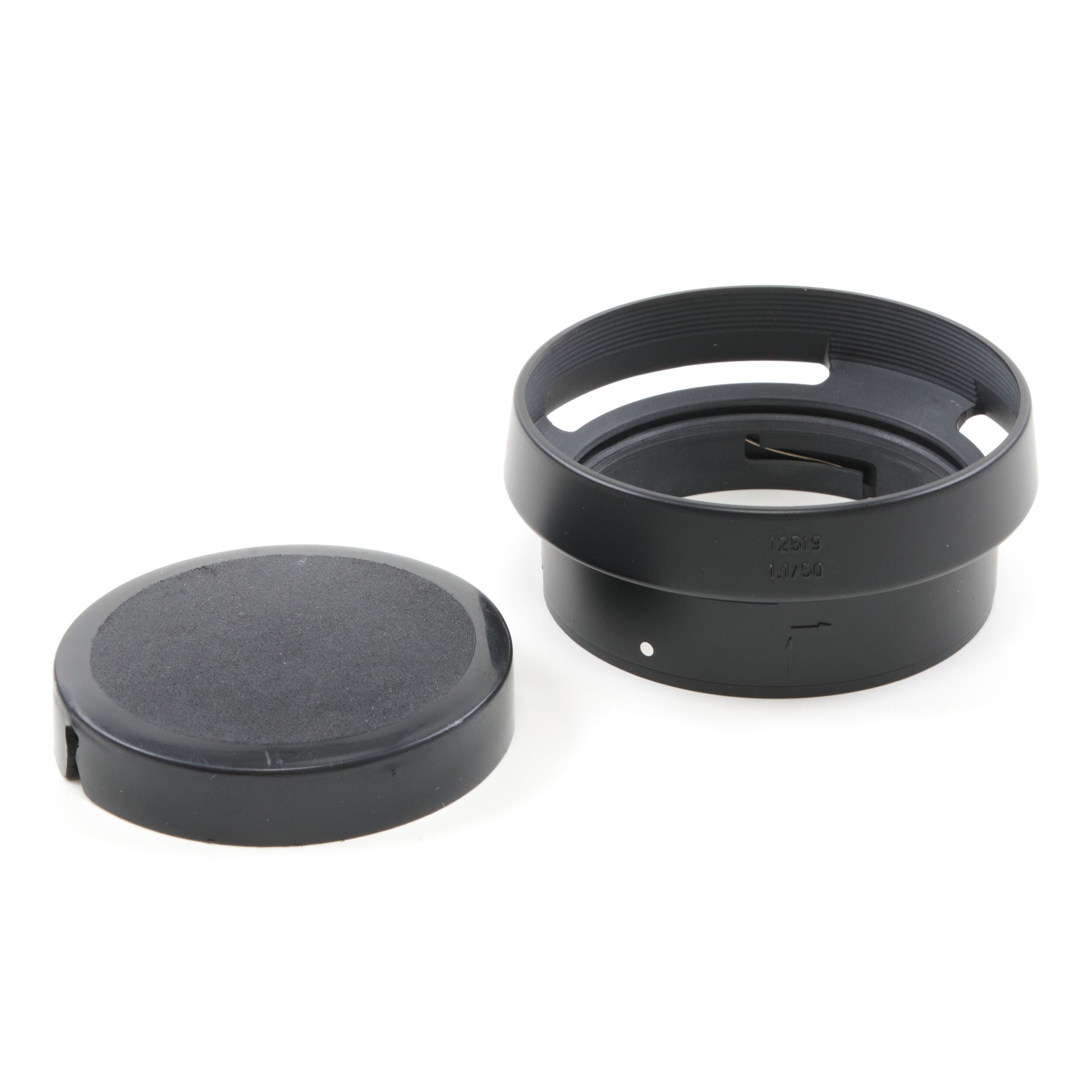 Leitz 50mm f1 Noctilux E58 + 12519 Zonnekap 2e Batch + Doos