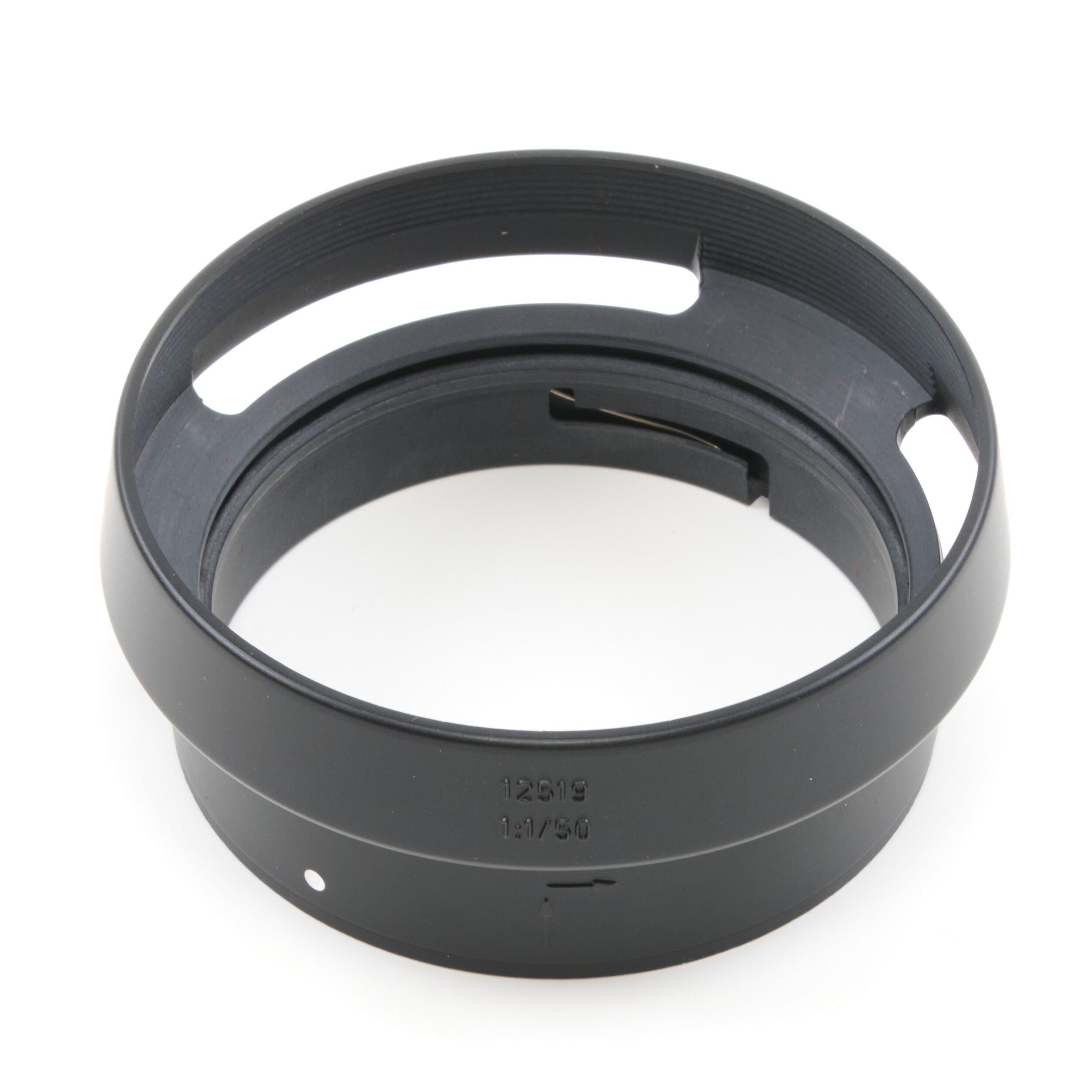 Leitz 50mm f1 Noctilux E58 + 12519 Zonnekap 2e Batch + Doos
