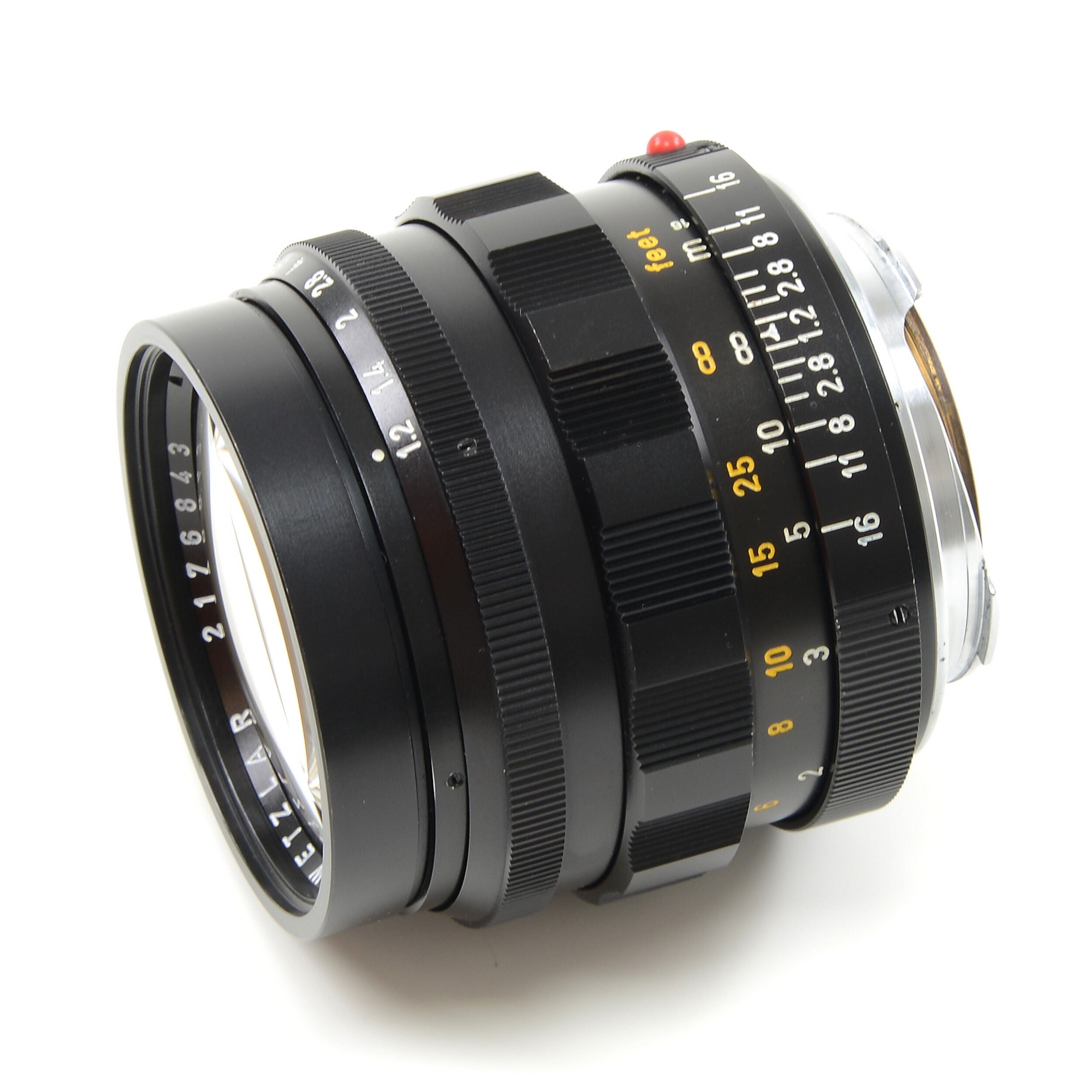 Leitz 50mm f1.2 Noctilux + doos 1e batch dikke voorvelg Zeer zeldzaam