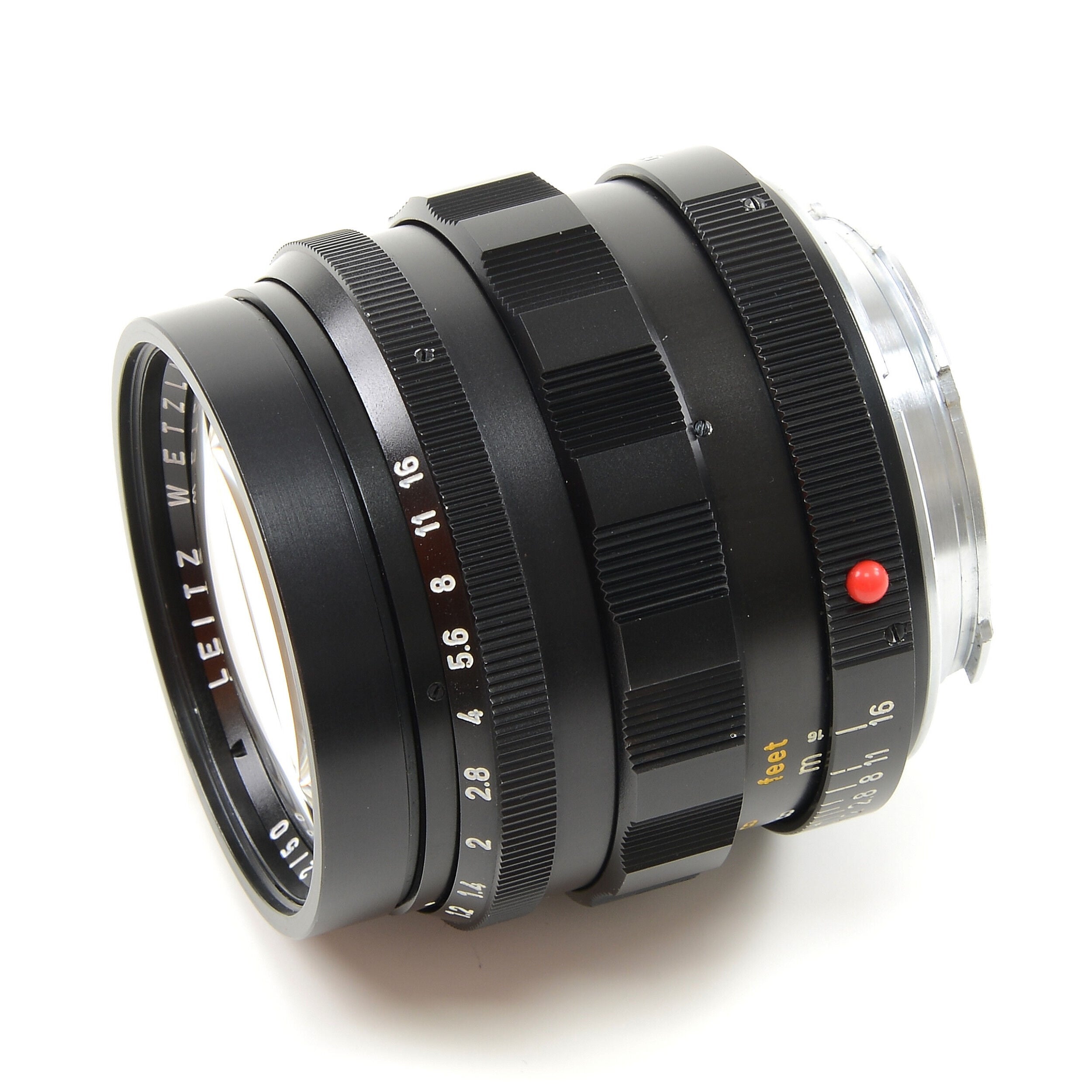 Leitz 50mm f1.2 Noctilux + doos 1e batch dikke voorvelg Zeer zeldzaam