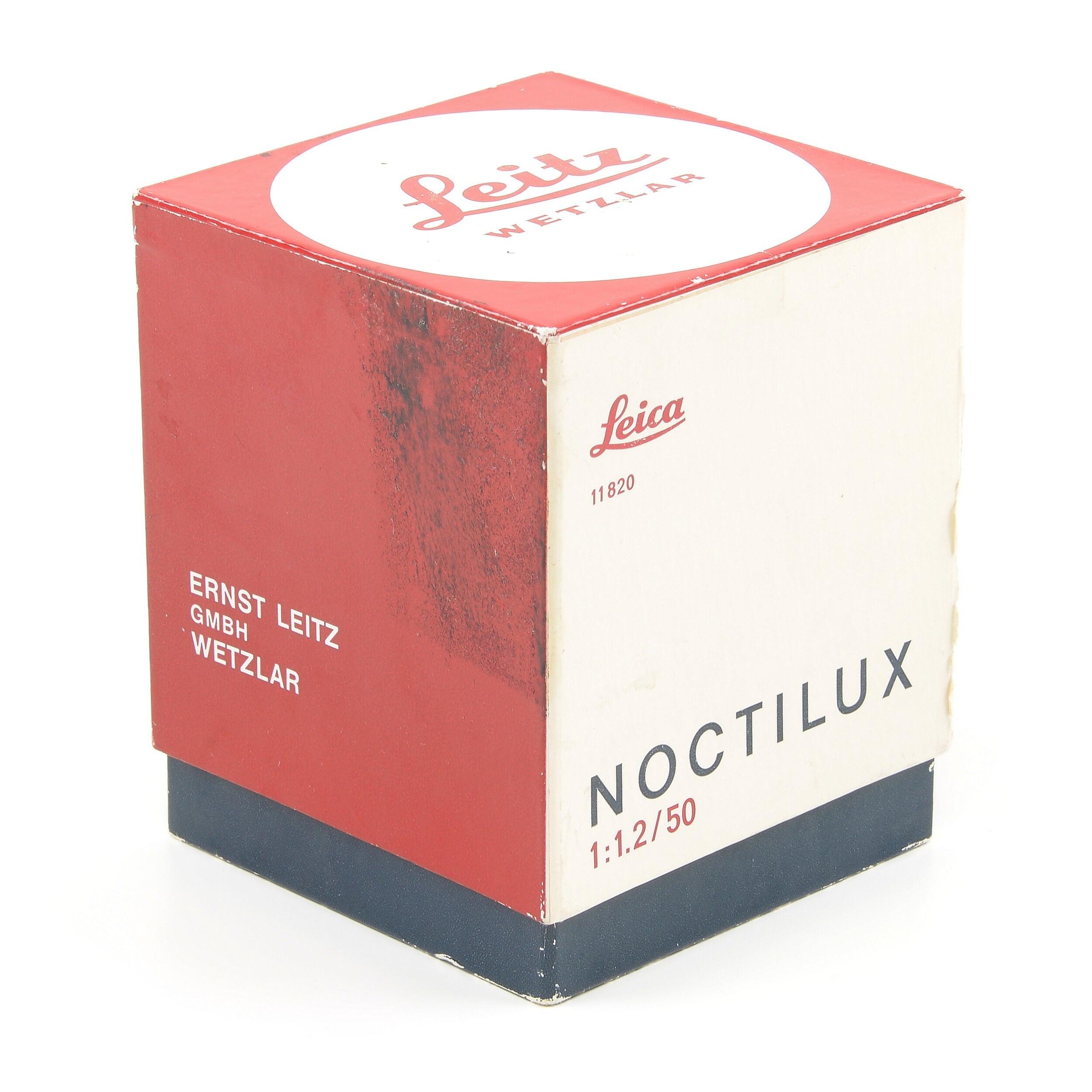 Leitz 50mm f1.2 Noctilux + doos 1e batch dikke voorvelg Zeer zeldzaam