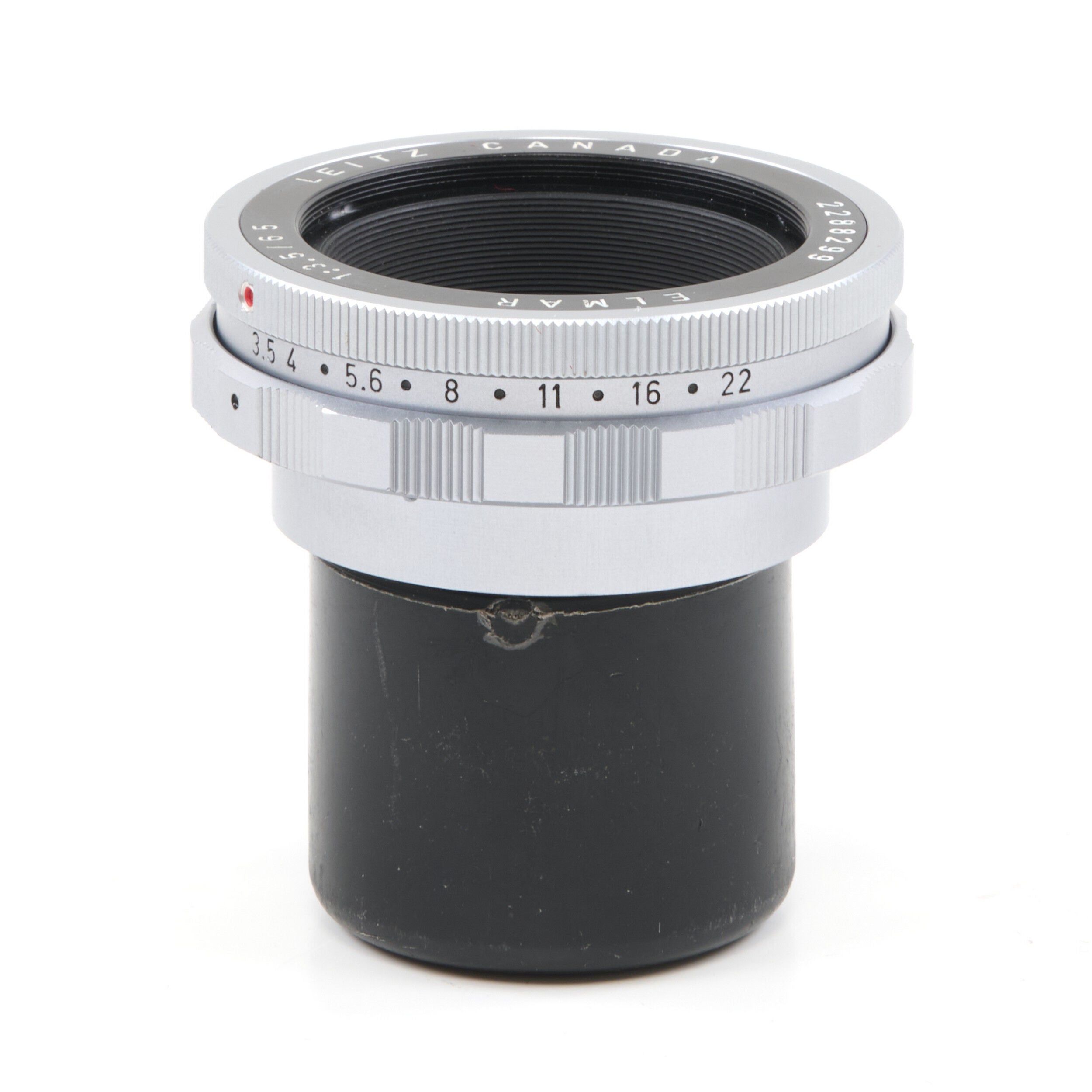 Leitz 65mm f3.5 Elmar Chrome Laatste batch Canada