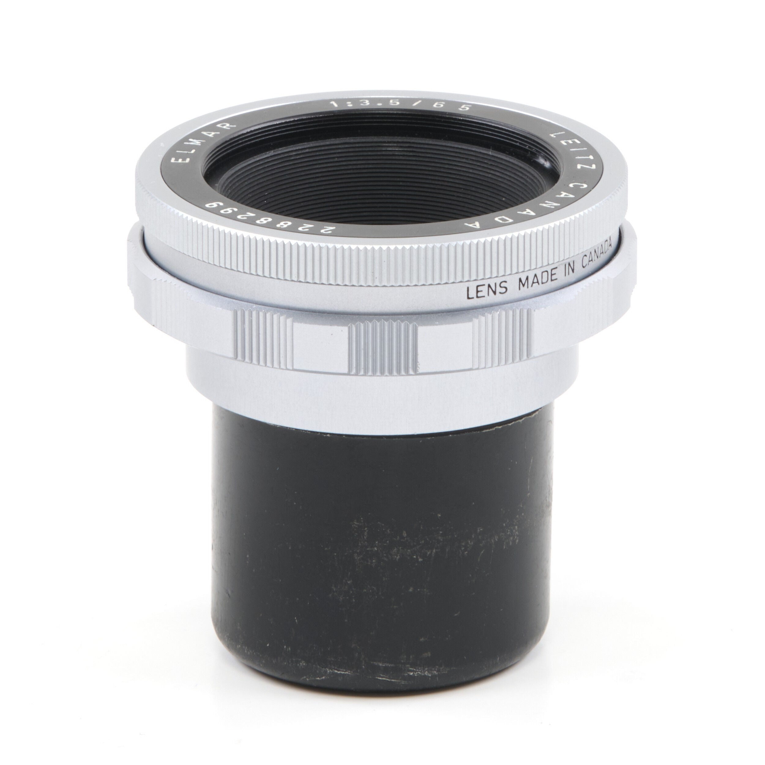 Leitz 65mm f3.5 Elmar Chrome Laatste batch Canada