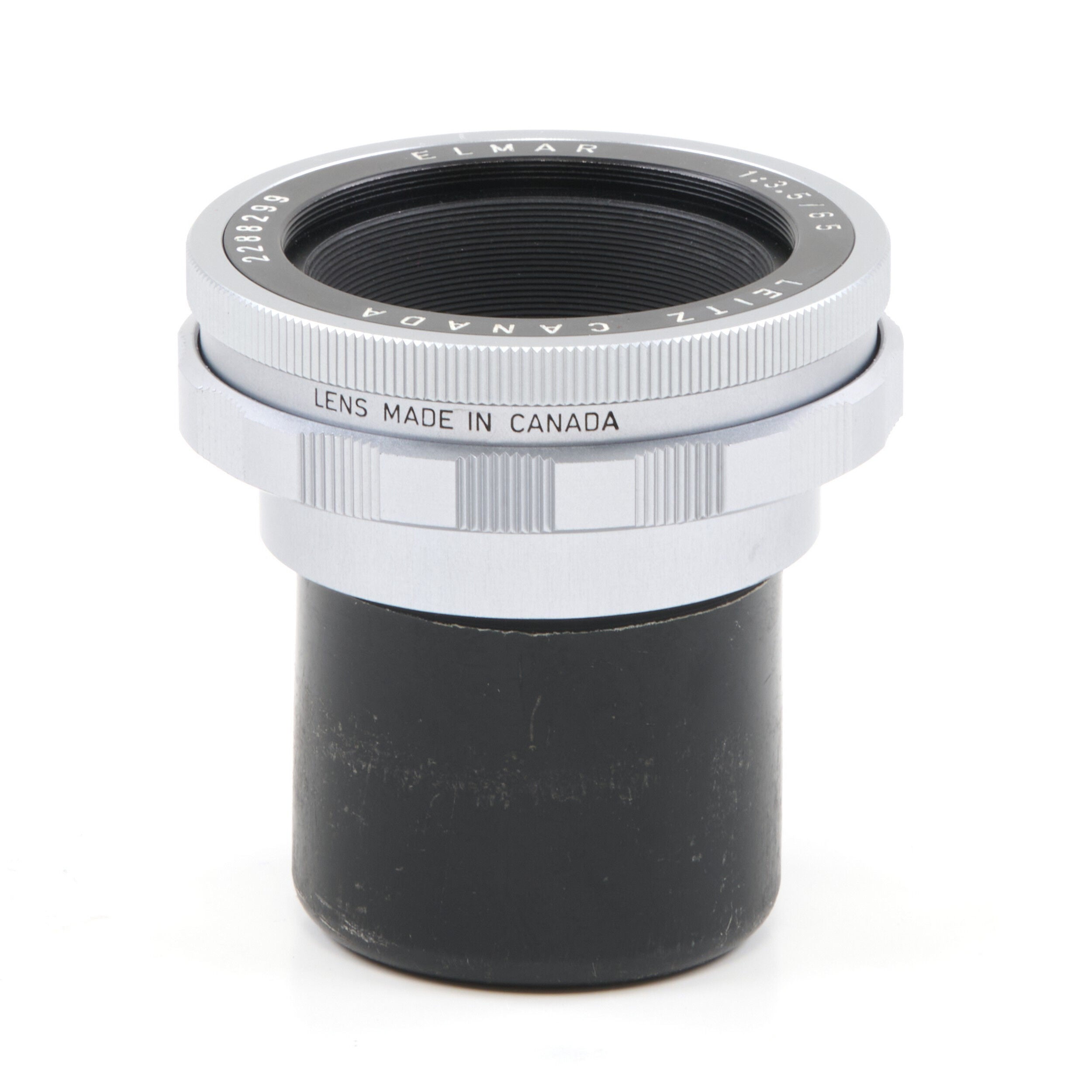 Leitz 65mm f3.5 Elmar Chrome Laatste batch Canada