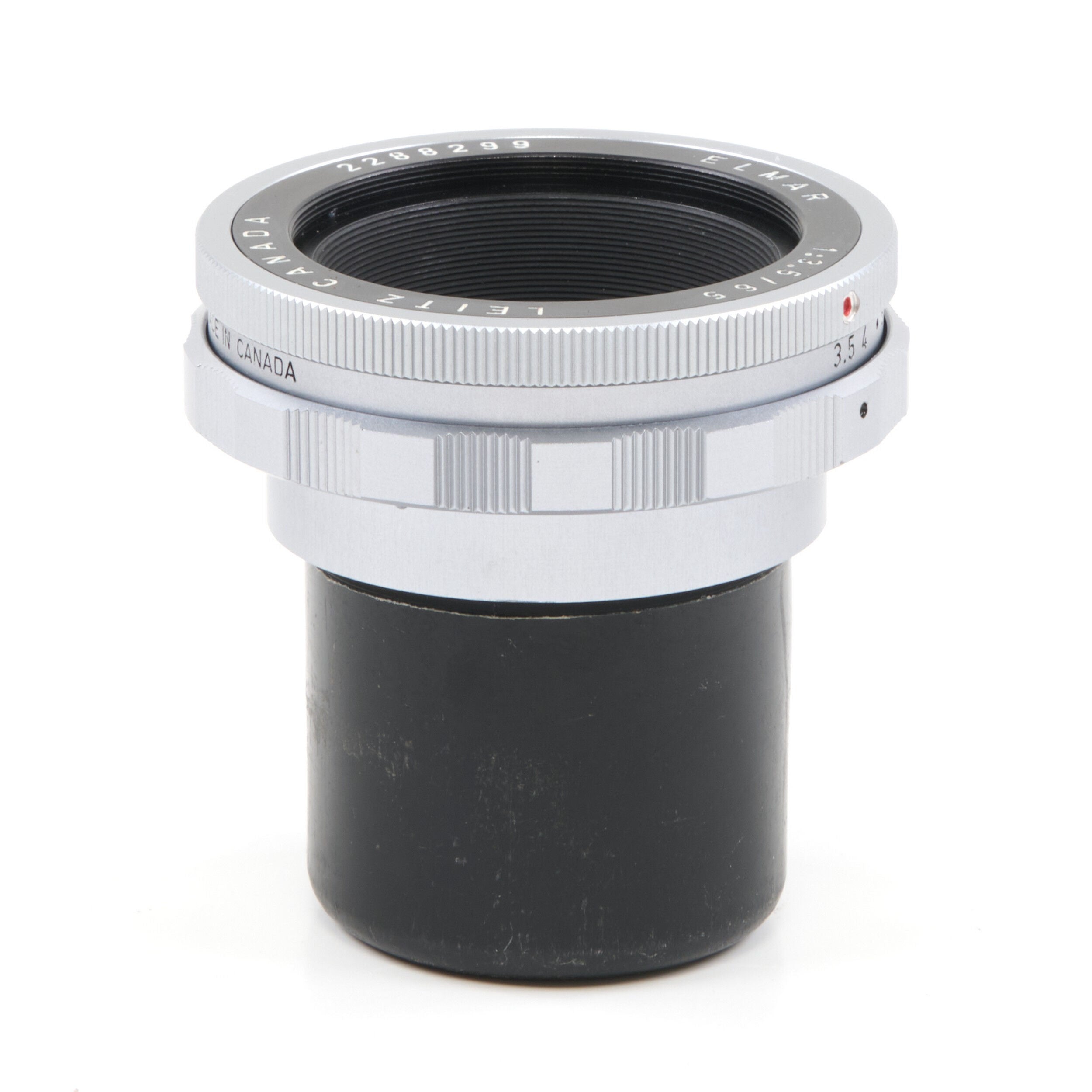 Leitz 65mm f3.5 Elmar Chrome Laatste batch Canada