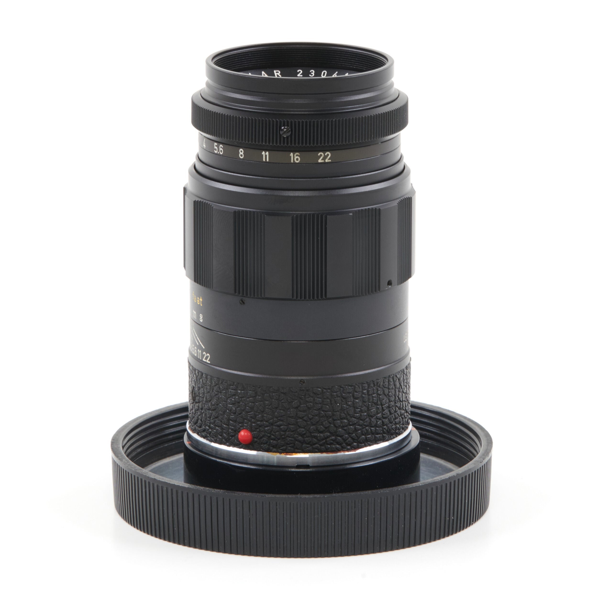 Leitz 90mm f2.8 Elmarit Zwart + Doos