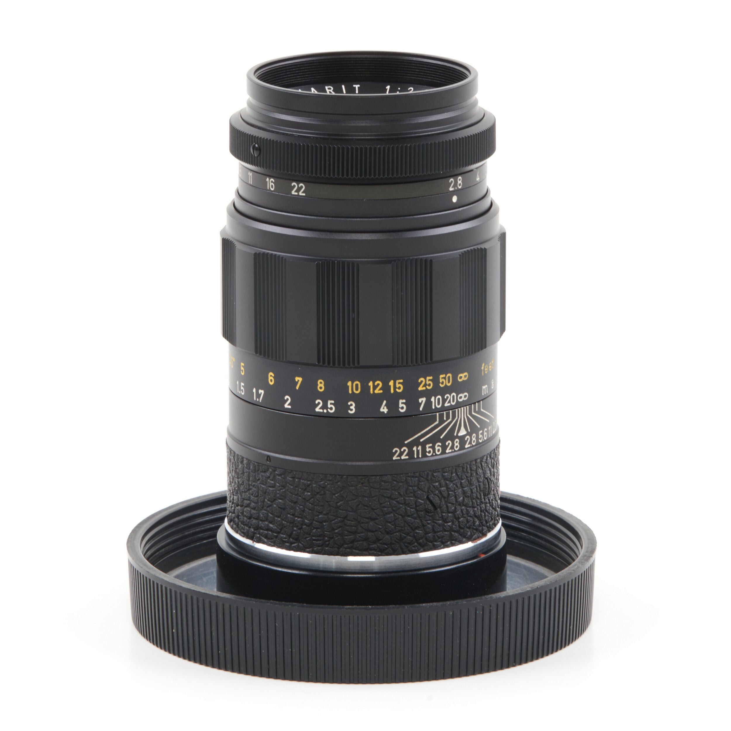 Leitz 90mm f2.8 Elmarit Zwart + Doos