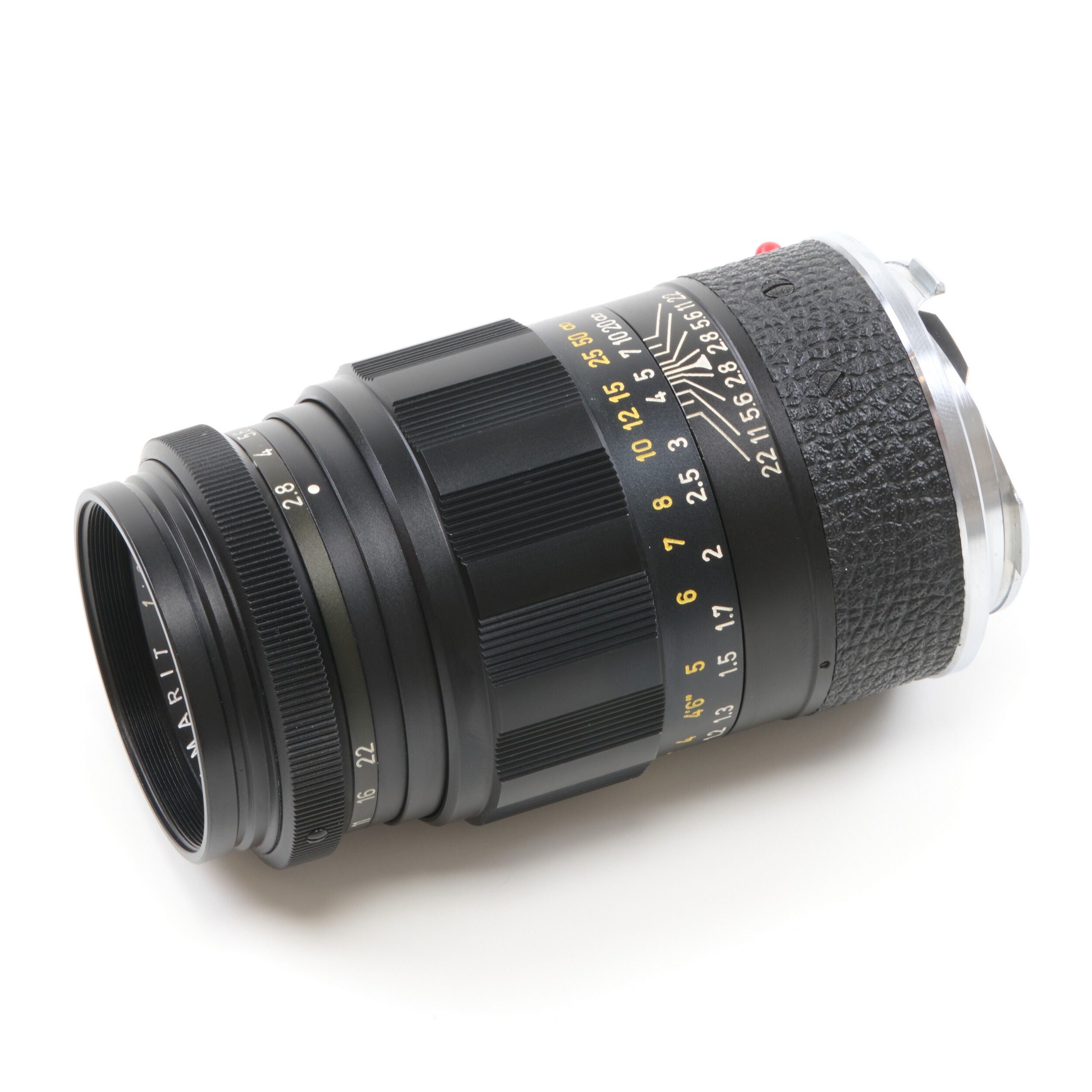 Leitz 90mm f2.8 Elmarit Zwart + Doos