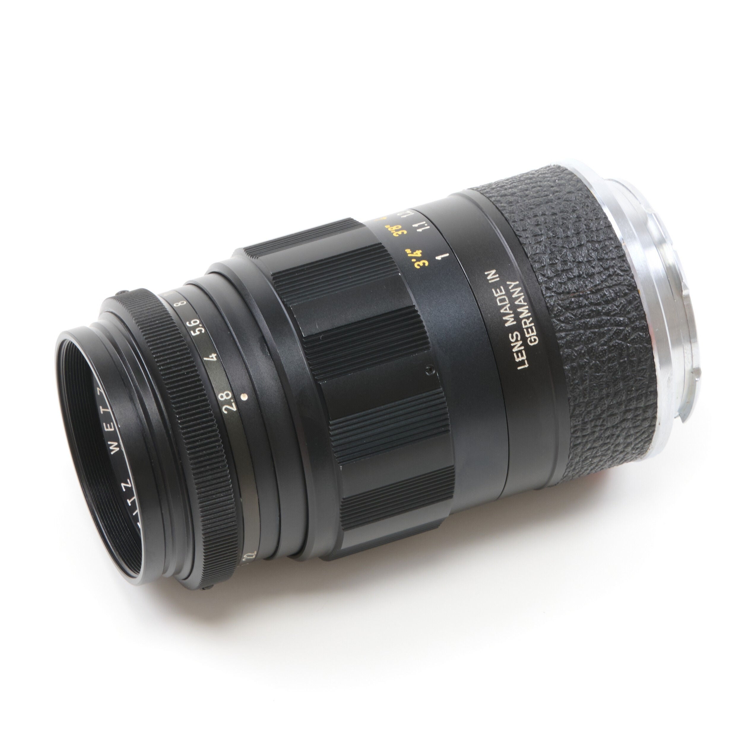Leitz 90mm f2.8 Elmarit Zwart + Doos