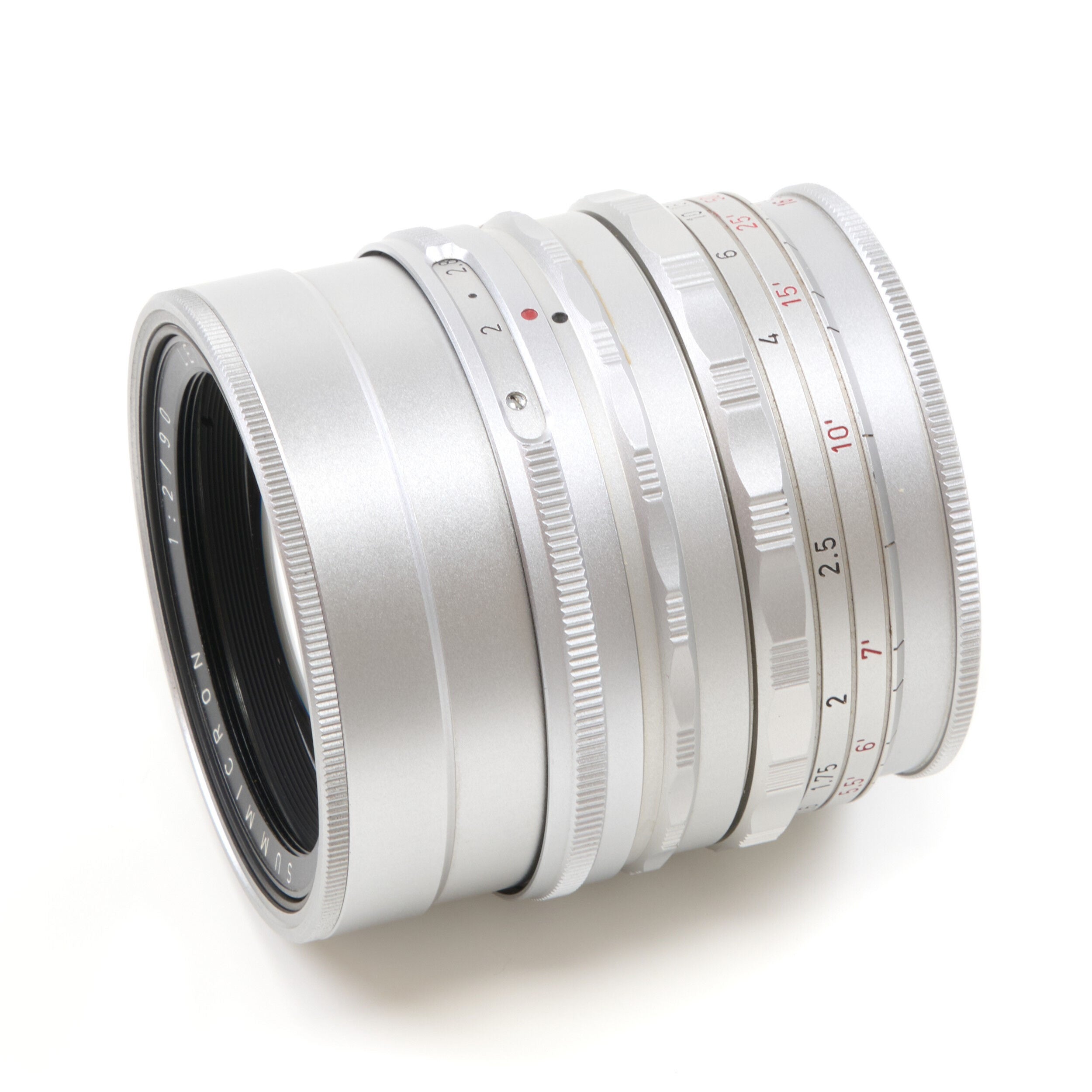 Leitz 90mm f2 Summicron Korte Versie + Doos
