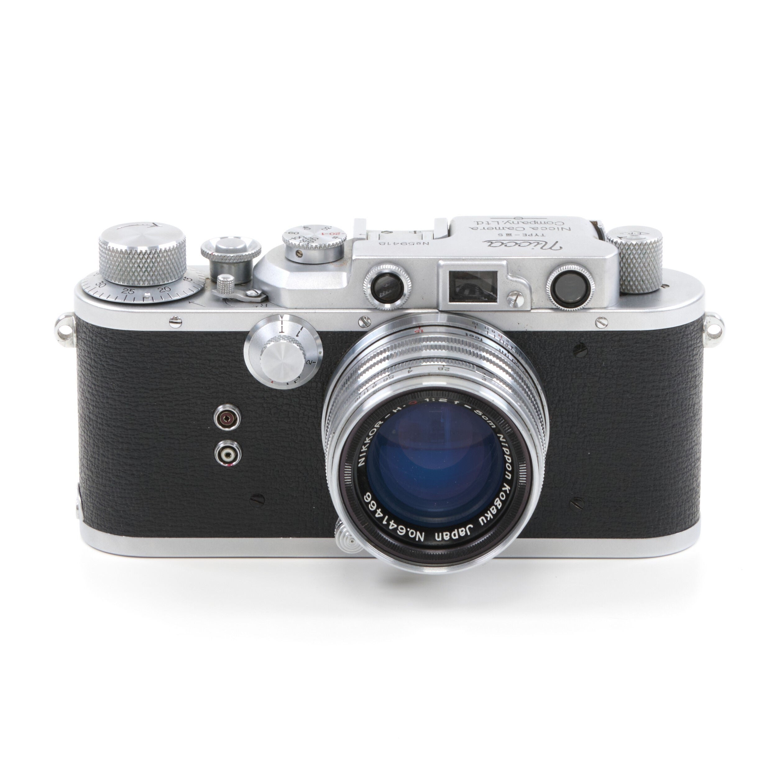 Nicca IIIS Set E-P Gravering + Doos