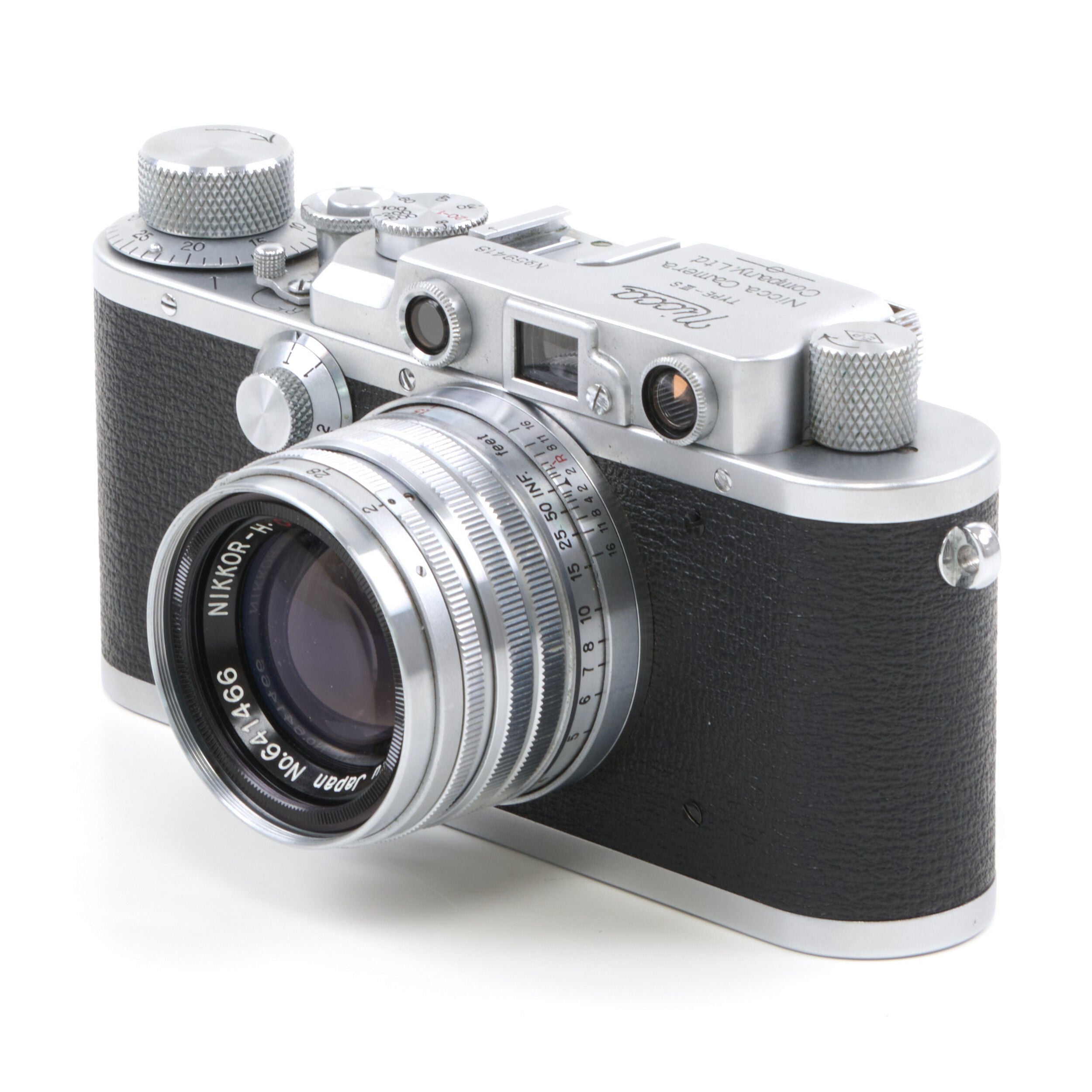 Nicca IIIS Set E-P Gravering + Doos