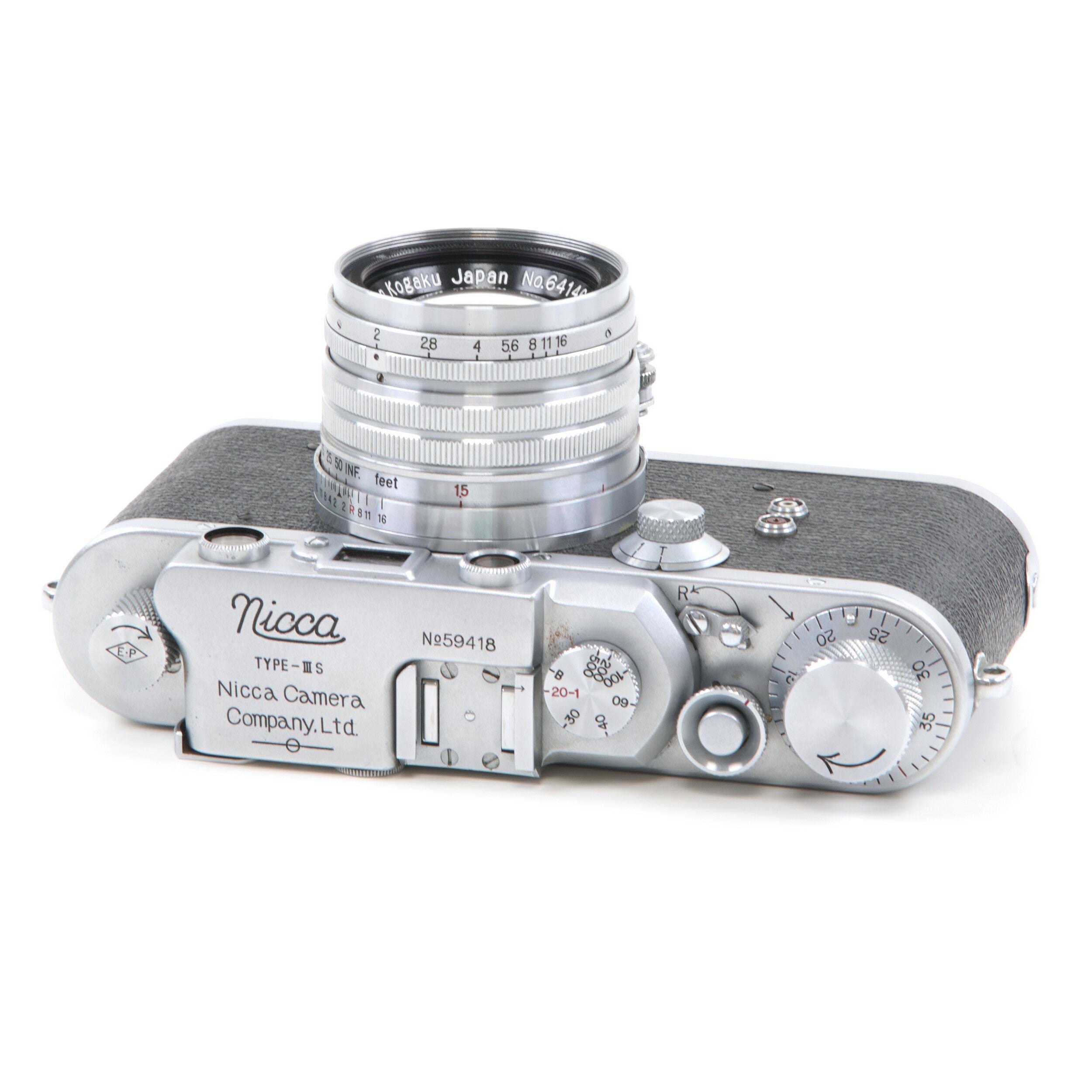 Nicca IIIS Set E-P Gravering + Doos
